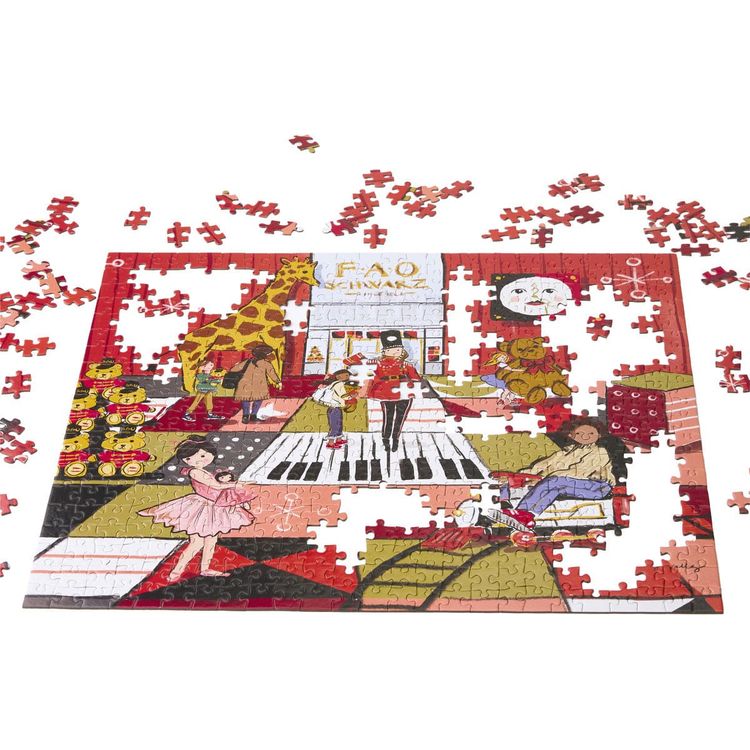 FAO Schwarz Twinkling Toyland 500 Piece Puzzle - Image 4