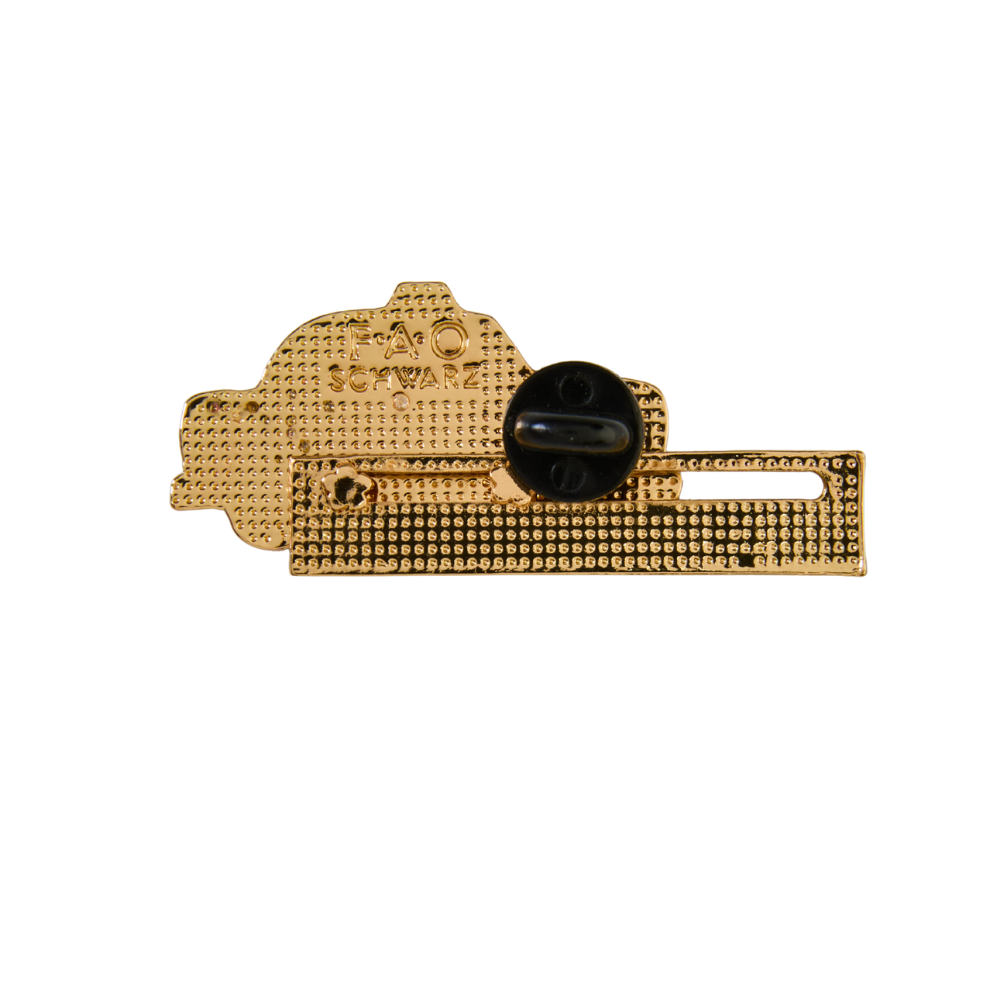 Alternative view of FAO Taxi Cab Pin