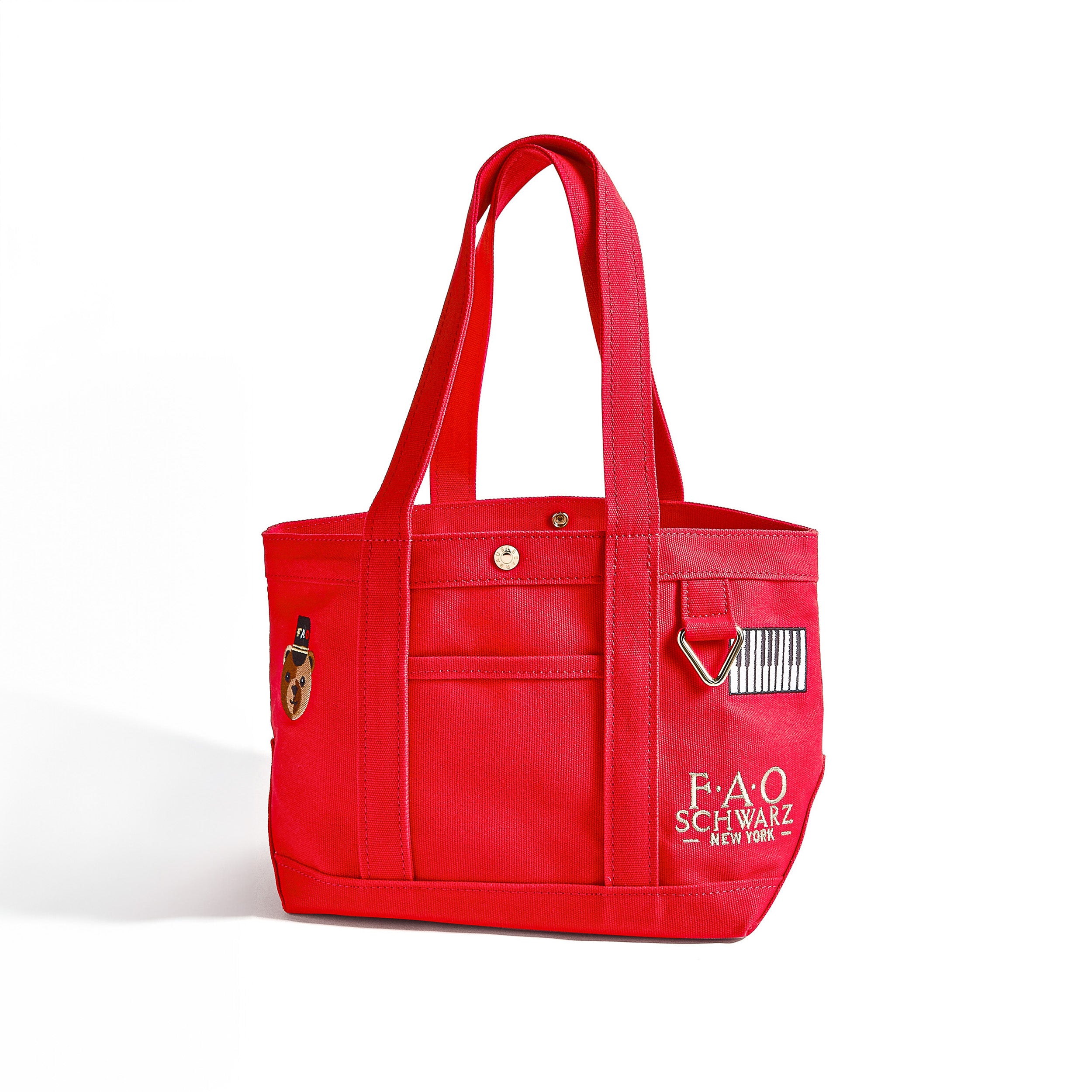 FAO x BaubleBar Small Tote Bag - Red
