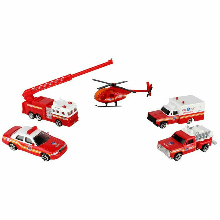FDNY 5-Piece Vehicle Gift Pack - Image 3