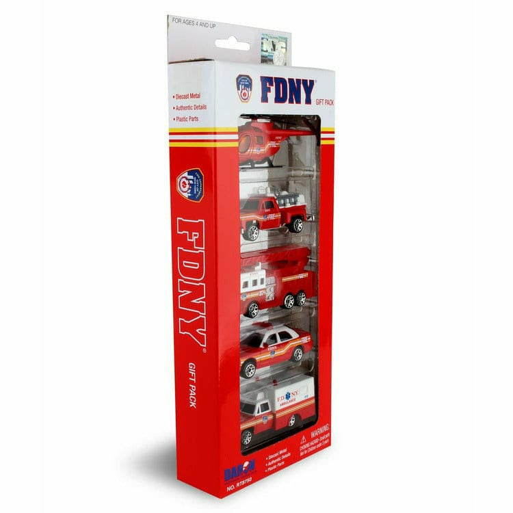 Alternative view of FDNY 5-Piece Vehicle Gift Pack