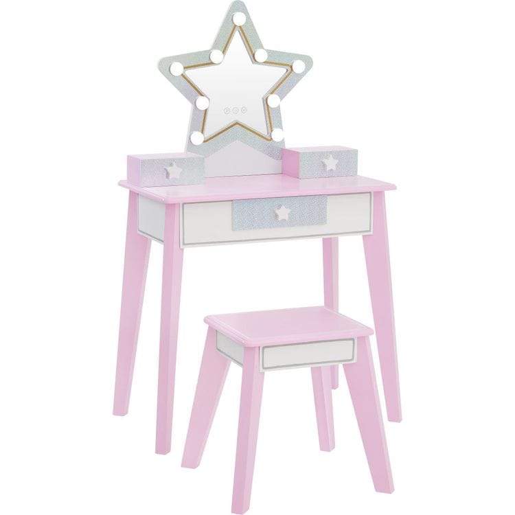 Fantasy Fields Little Princess Star Vanity with LED Mirror - Image 3