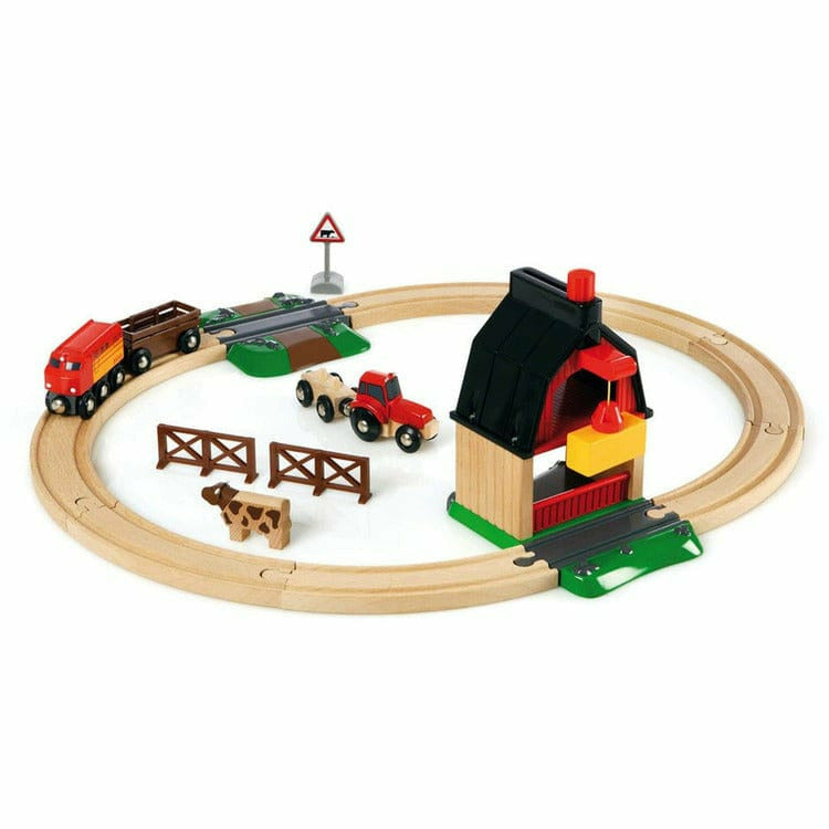 Farm Railway Set Toy Train Set - Image 4