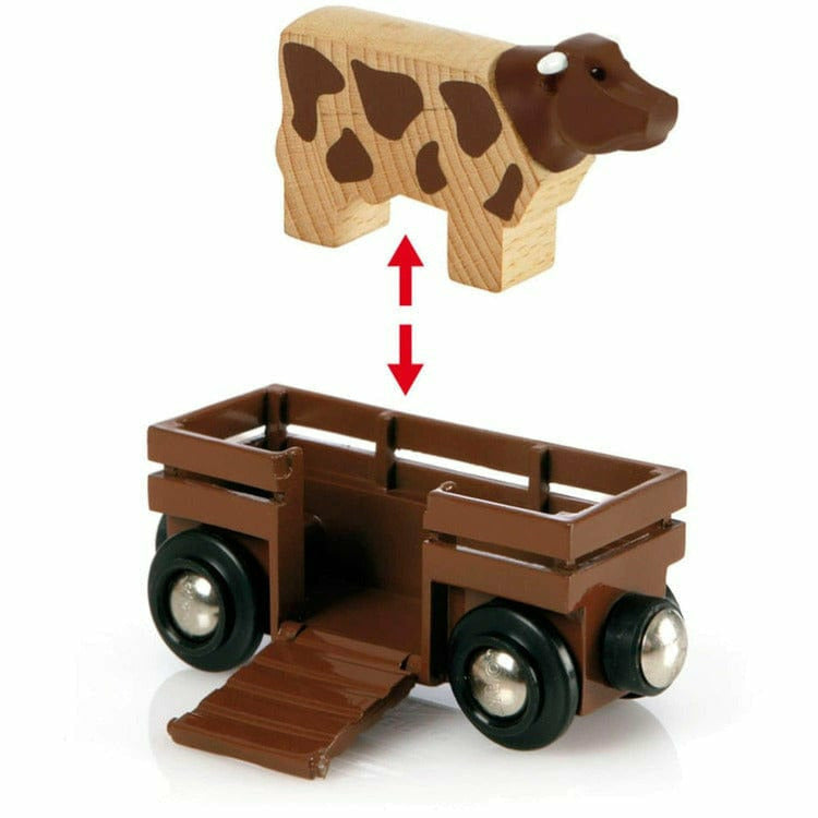 Farm Railway Set Toy Train Set - Image 3