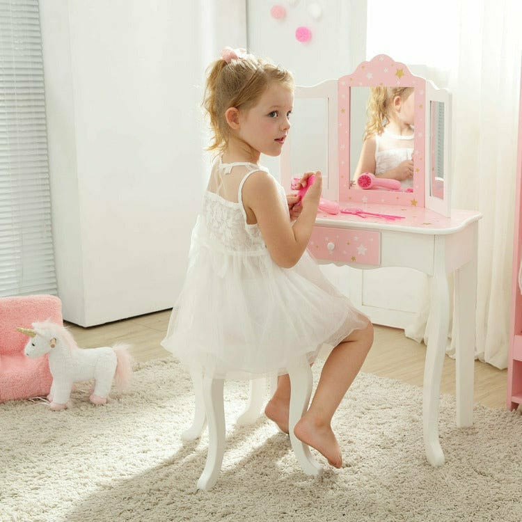 Alternative view of Fashion Twinkle Star Gisele Vanity Set - Pink/White