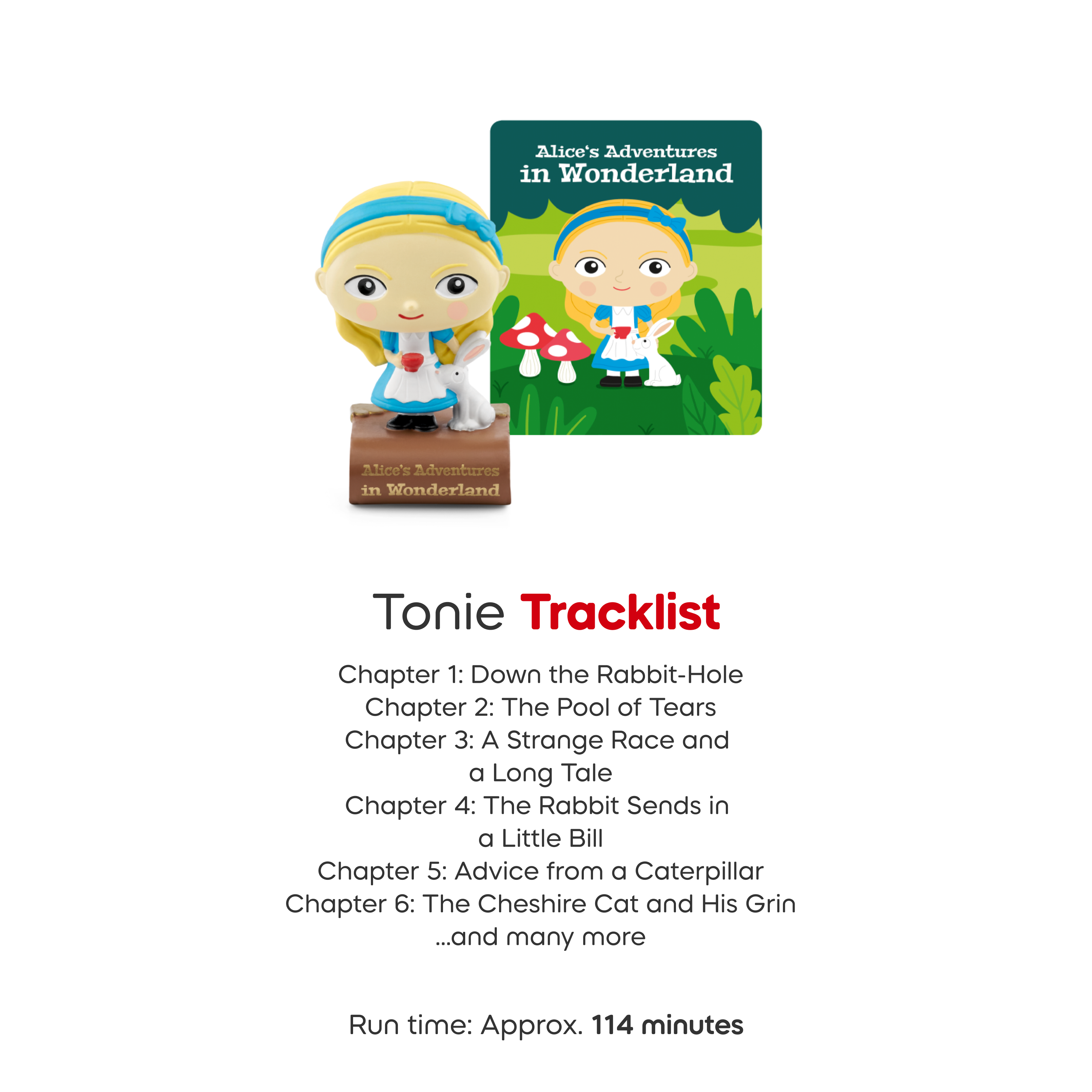 Favorite Classics: Alice's Adventures in Wonderland Tonie - Image 6