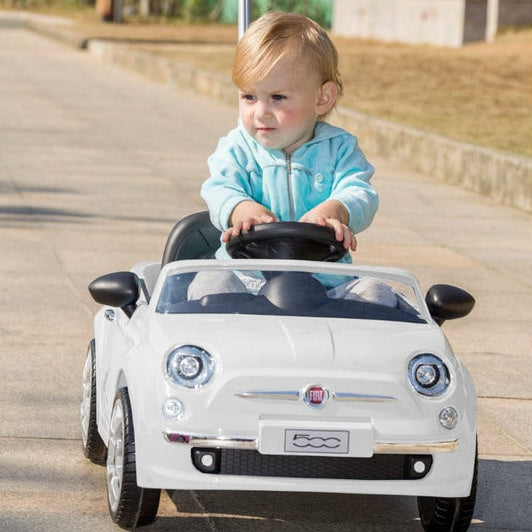 Alternative view of Fiat Push Car - White