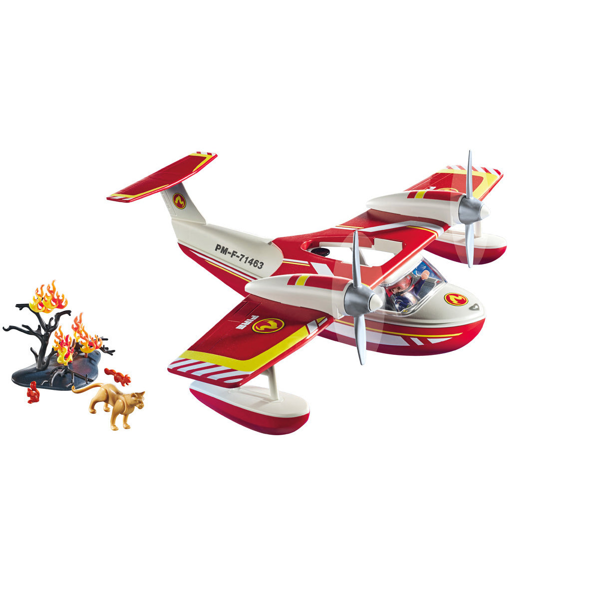 Firefighting Seaplane Playset
