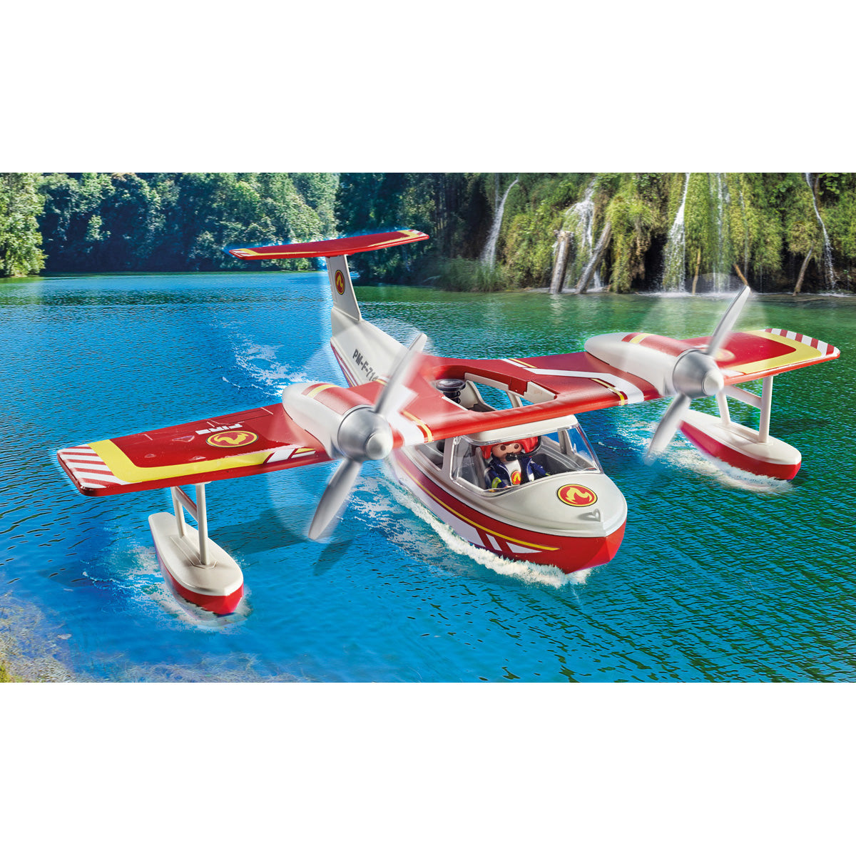 Firefighting Seaplane Playset - Image 4