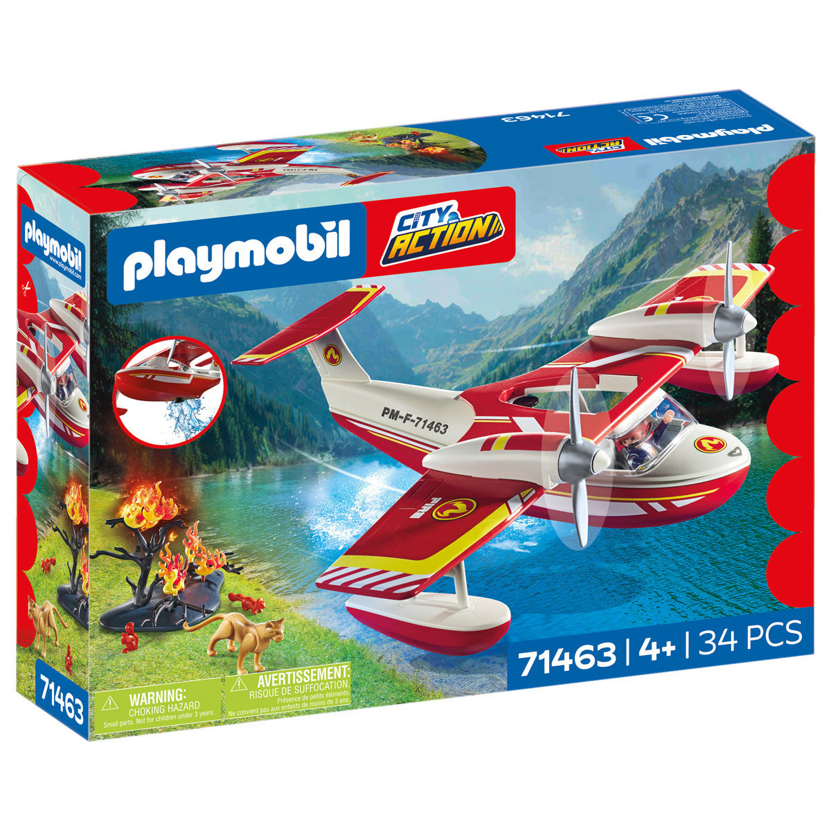 Firefighting Seaplane Playset - Image 7