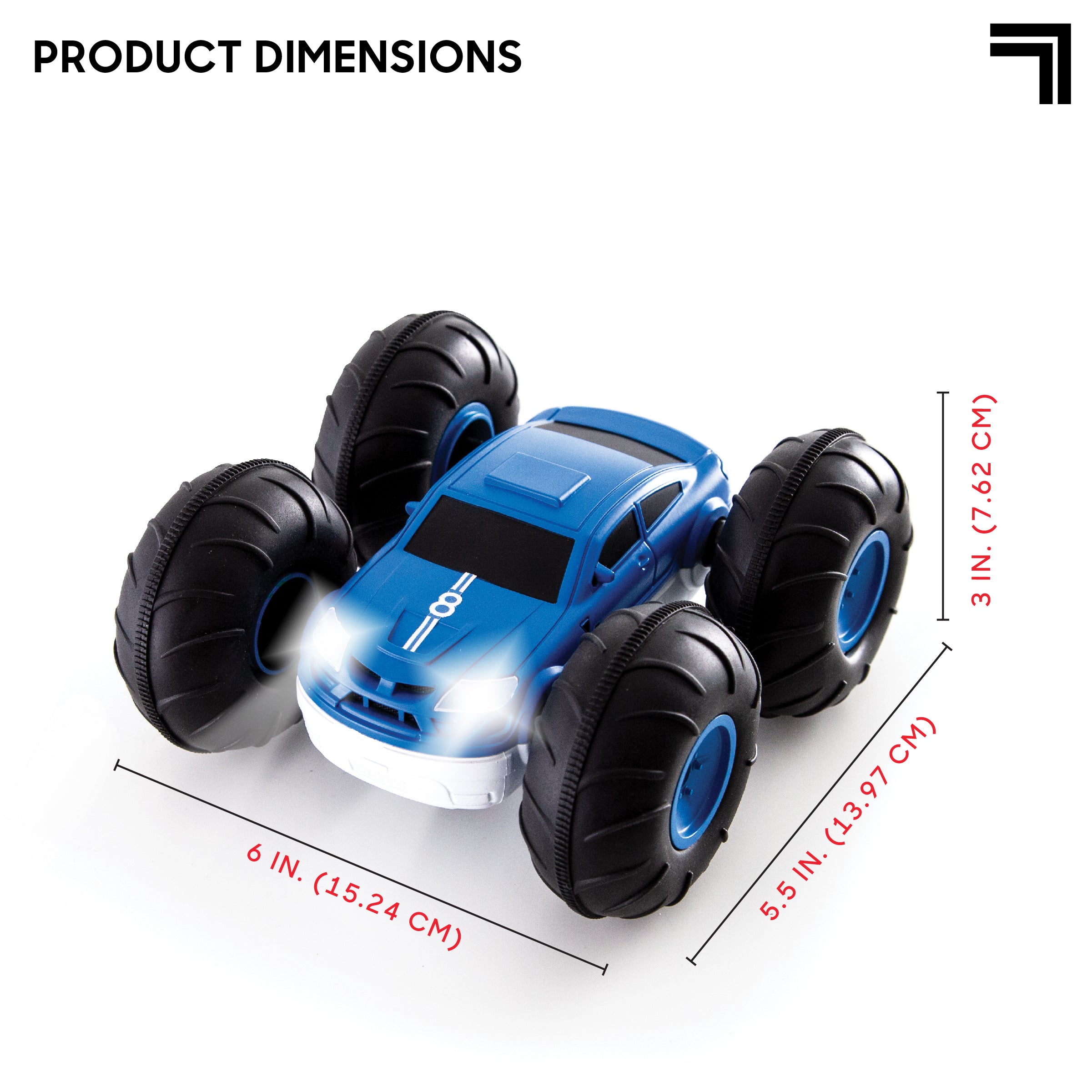 Flip Stunt Rally Remote Control Stunt Vehicle - Image 7