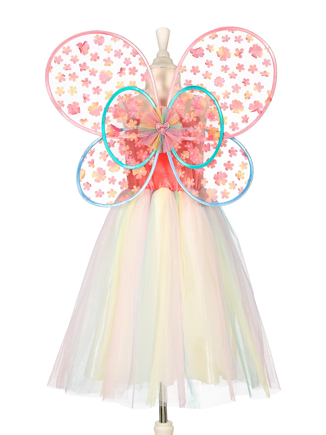 Flora Dress & Wings Set (Green) - 3-4 Years - Image 3