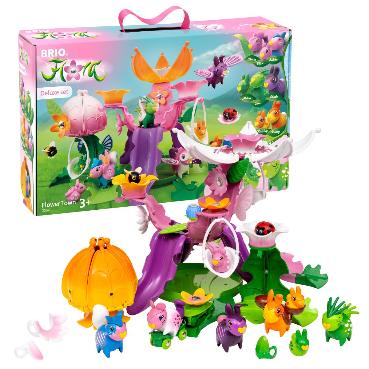 Flora Flower Town Playset