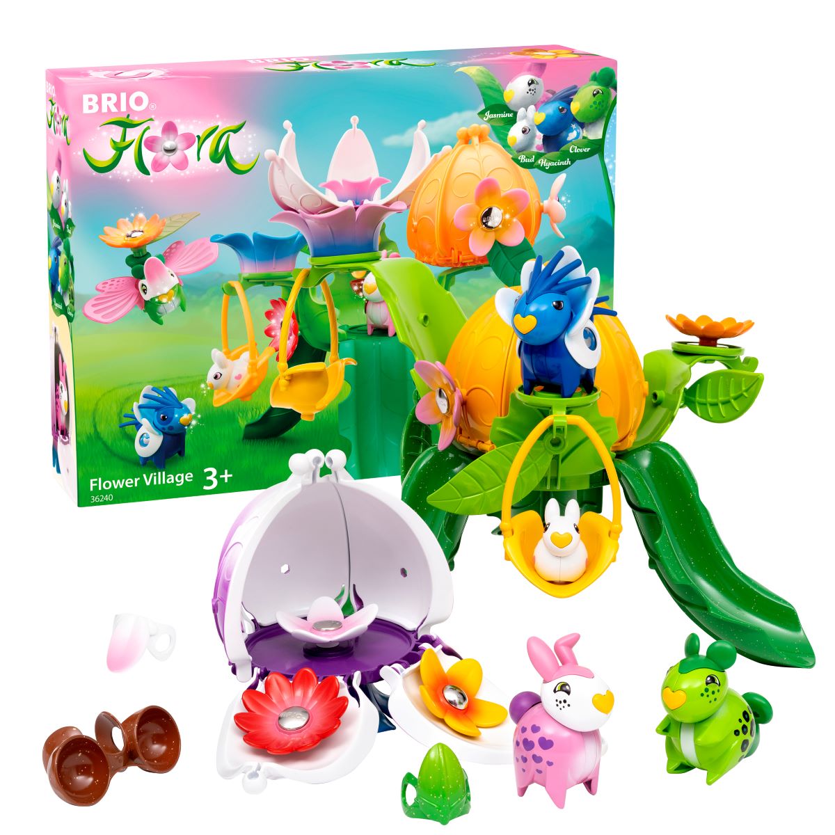Flora Flower Village Playset