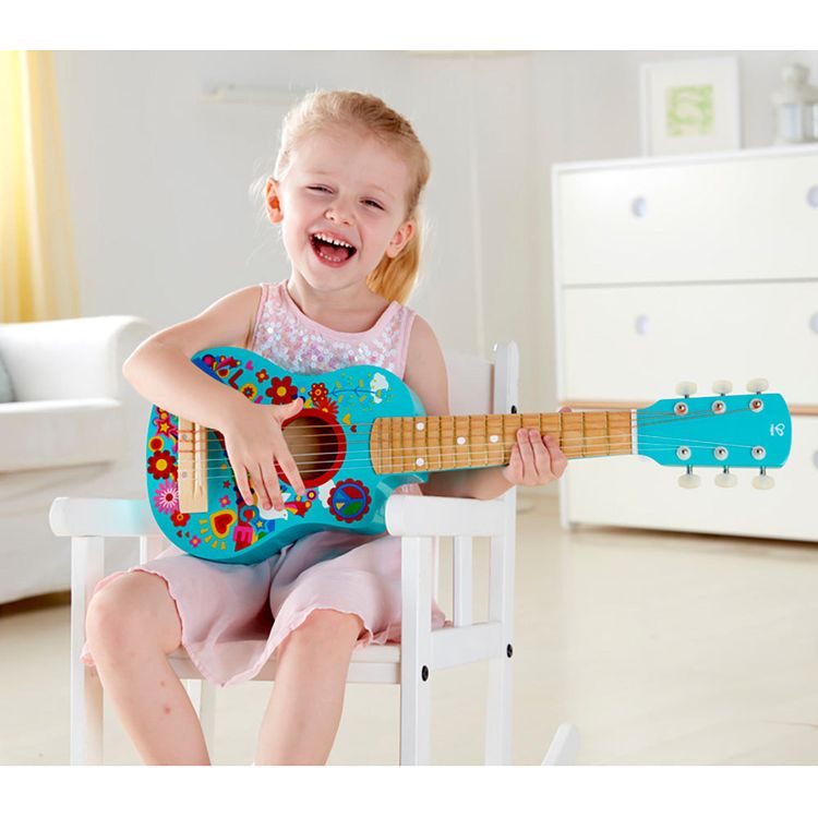 Alternative view of Flower Power Guitar