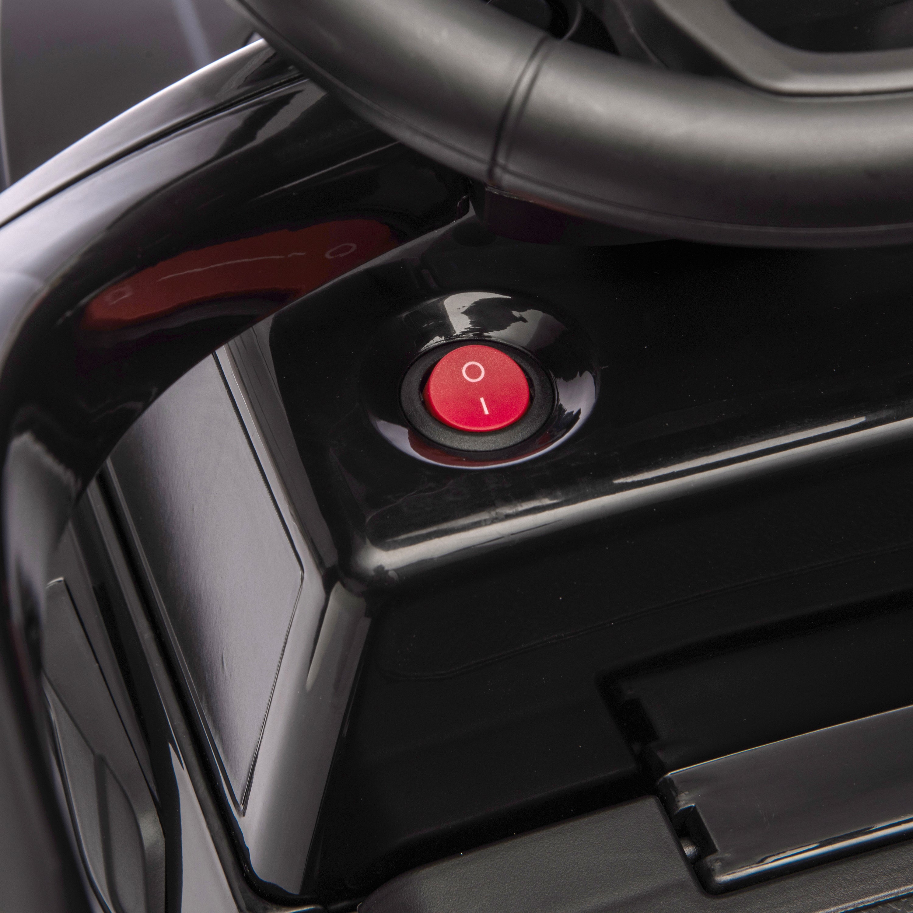 Ford Raptor 3-in-1 Push Ride On Toy Car - Black - Image 4