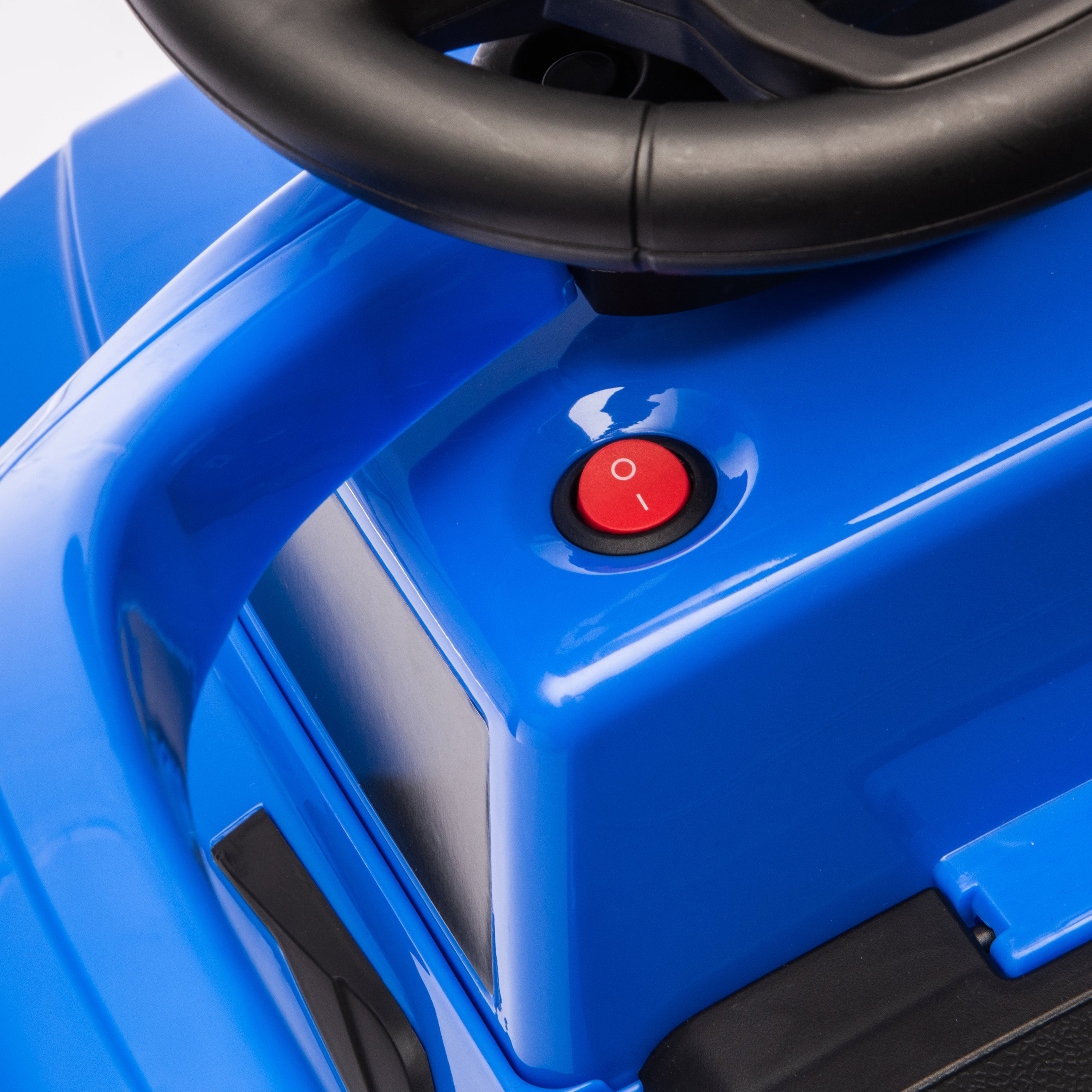 Ford Raptor 3-in-1 Push Ride On Toy Car - Blue - Image 3