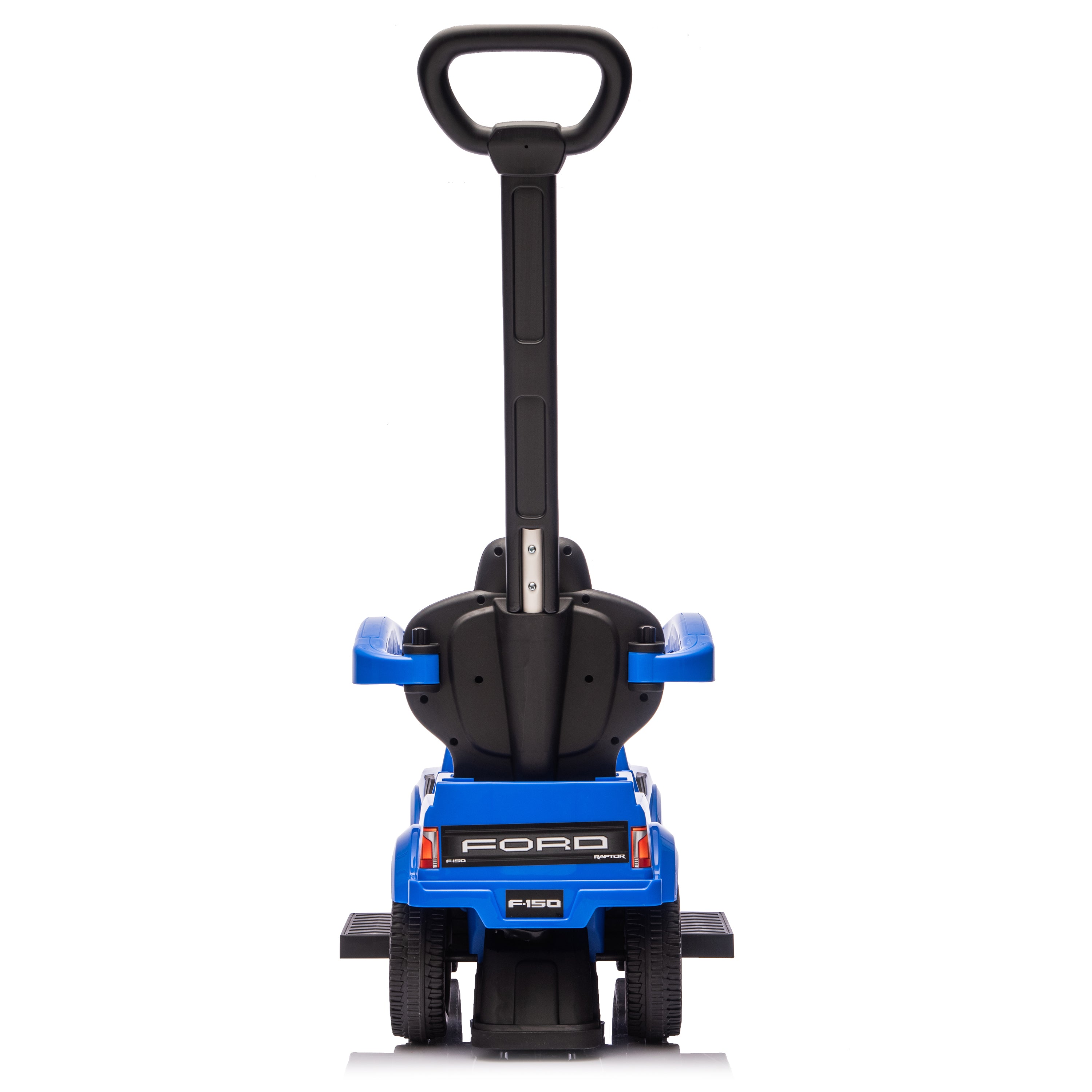 Ford Raptor 3-in-1 Push Ride On Toy Car - Blue - Image 10