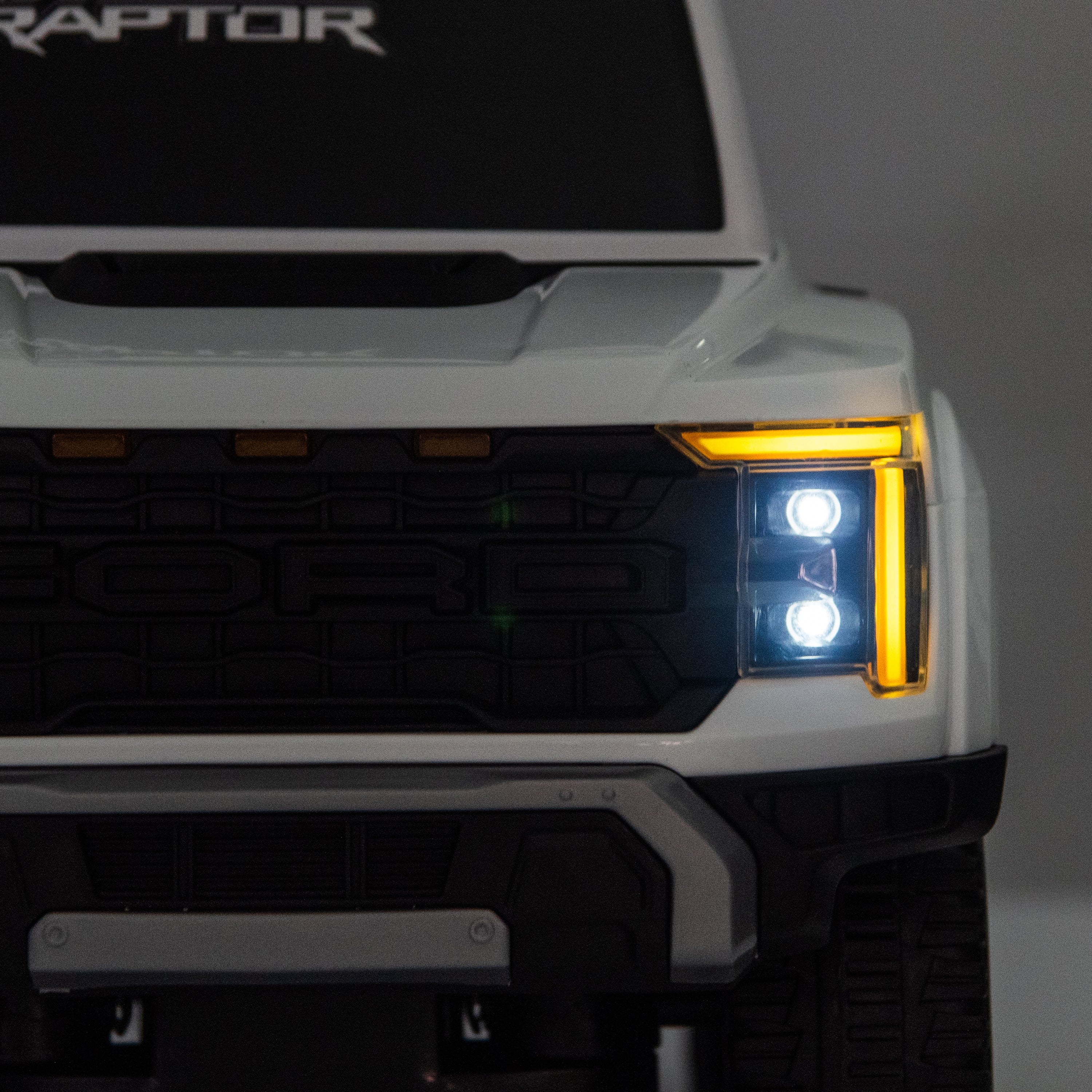 Alternative view of Ford Raptor 3-in-1 Push Ride On Toy Car - White
