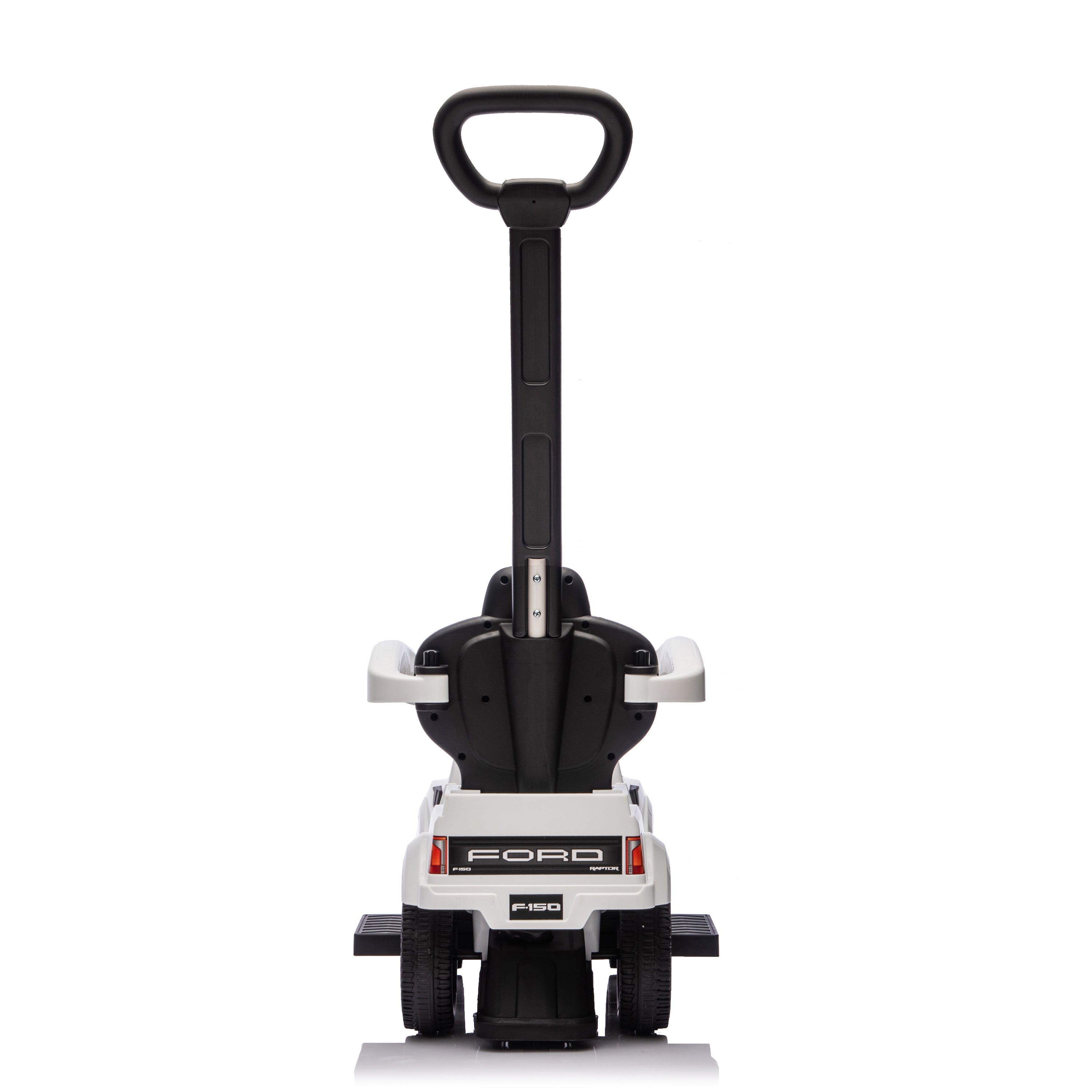 Ford Raptor 3-in-1 Push Ride On Toy Car - White - Image 10