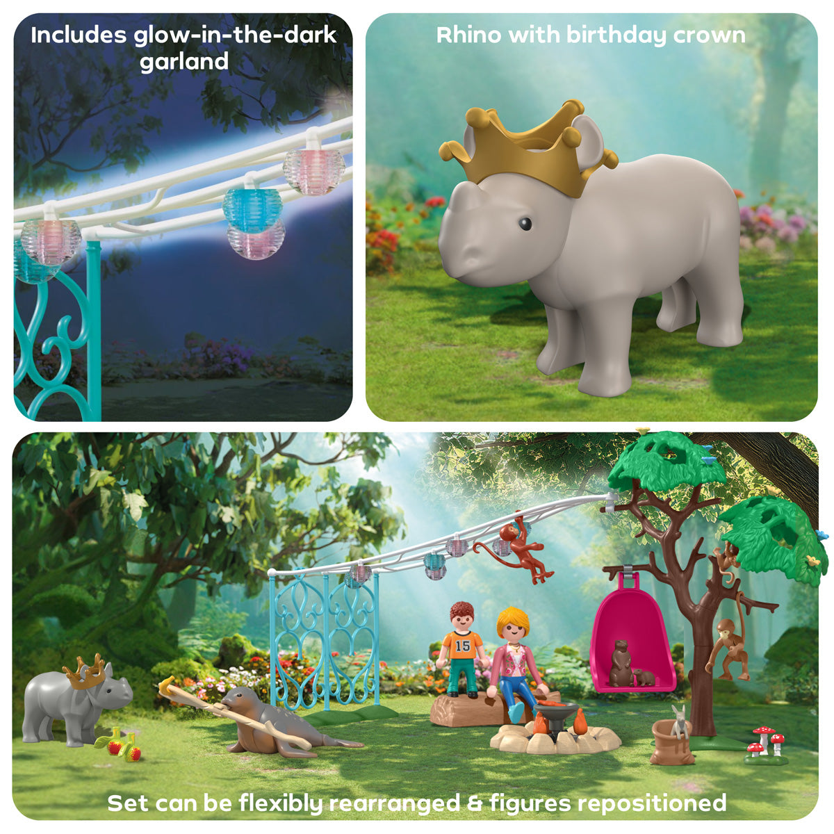 Forest Birthday Party Fun Playset - Image 5
