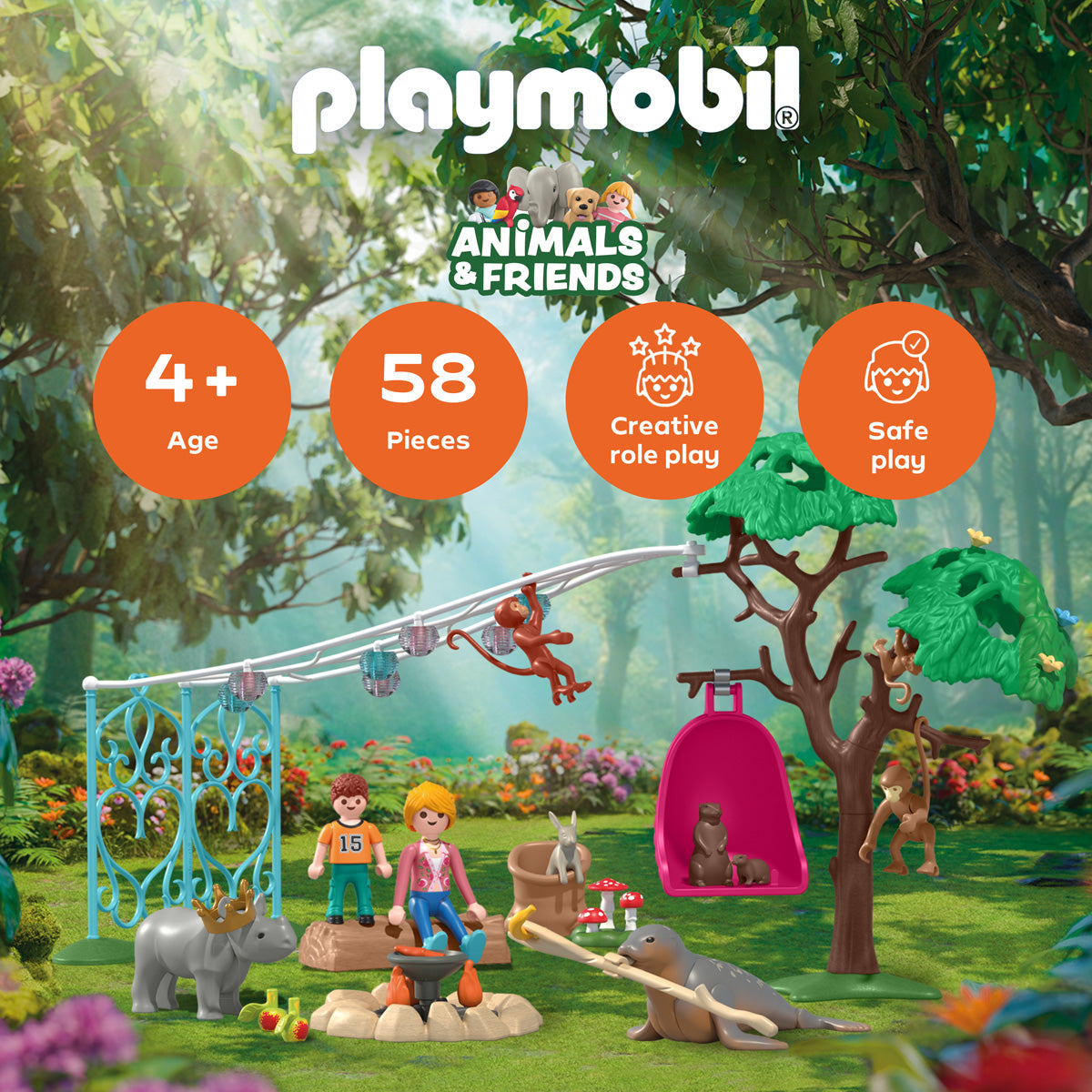 Forest Birthday Party Fun Playset - Image 7