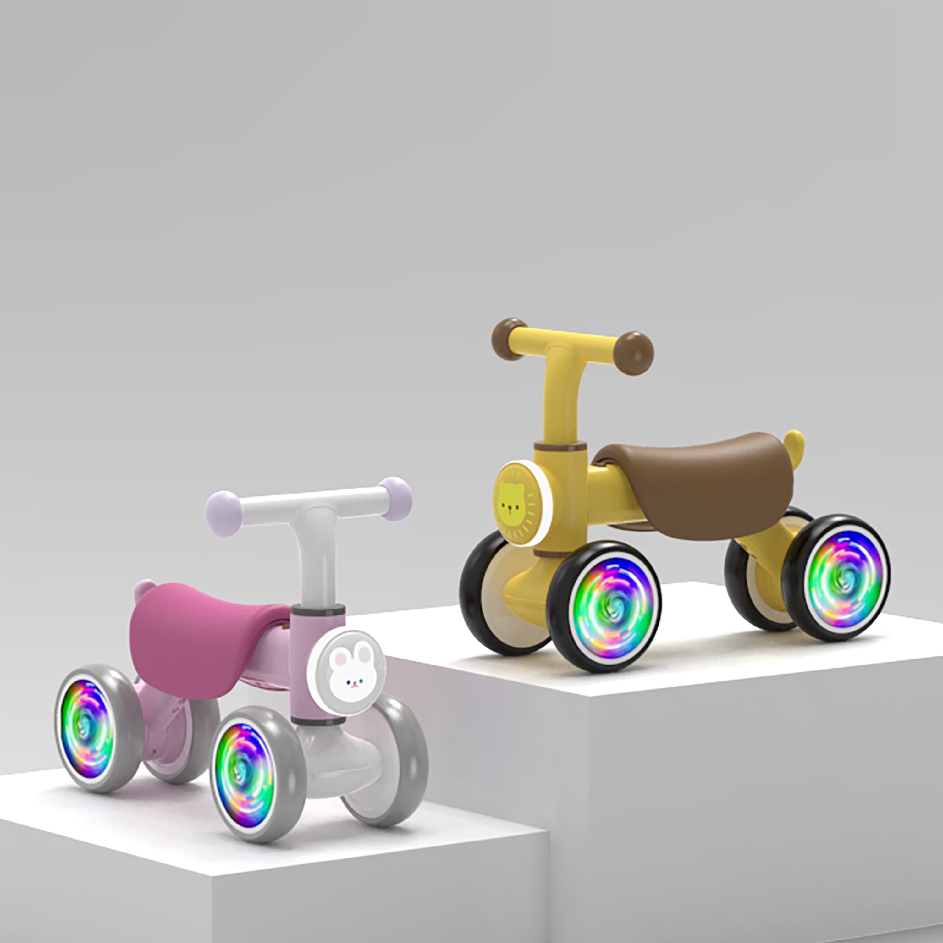 Freddo Nature Navigator Balance Bike - Pink - Image 3