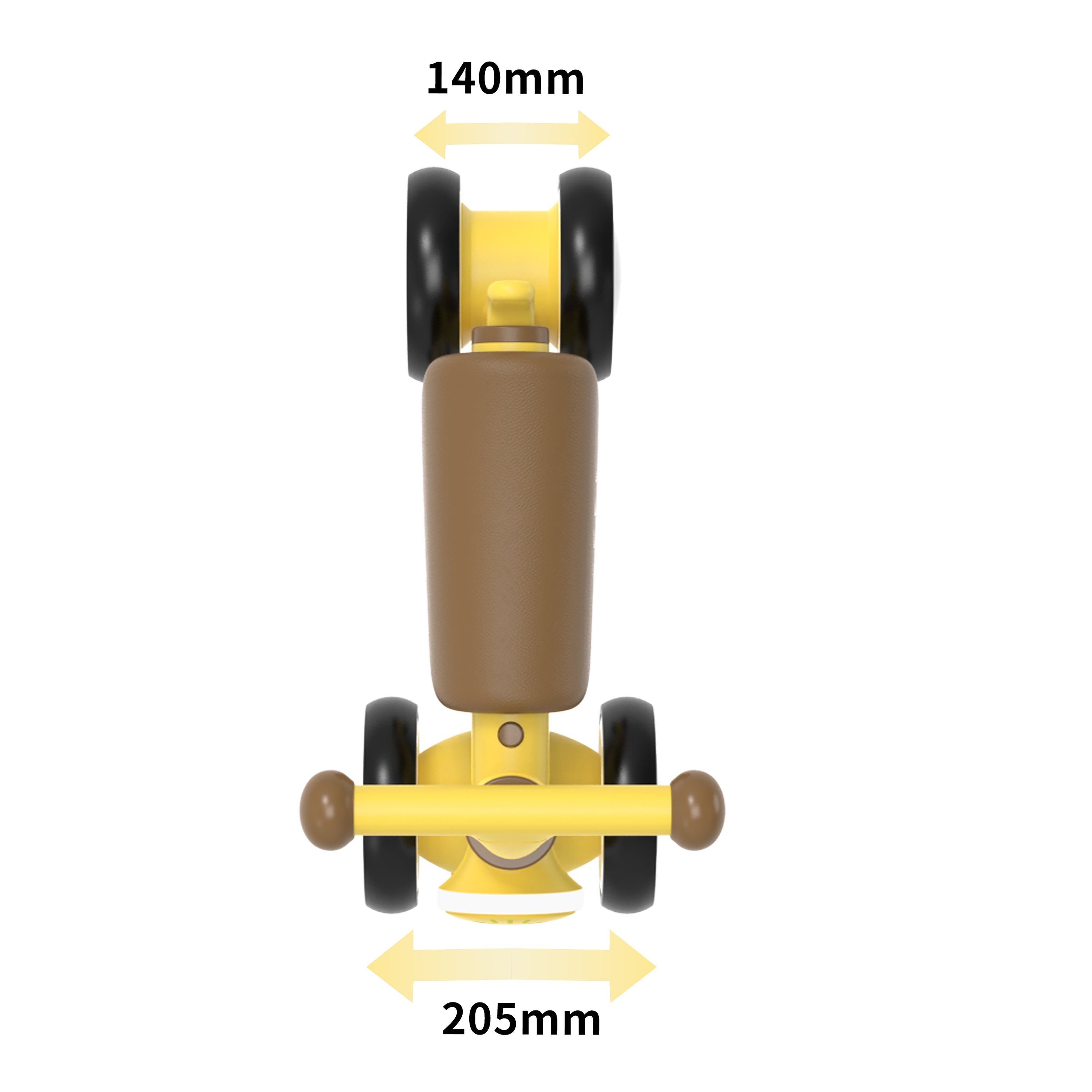 Freddo Nature Navigator Balance Bike - Yellow - Image 9