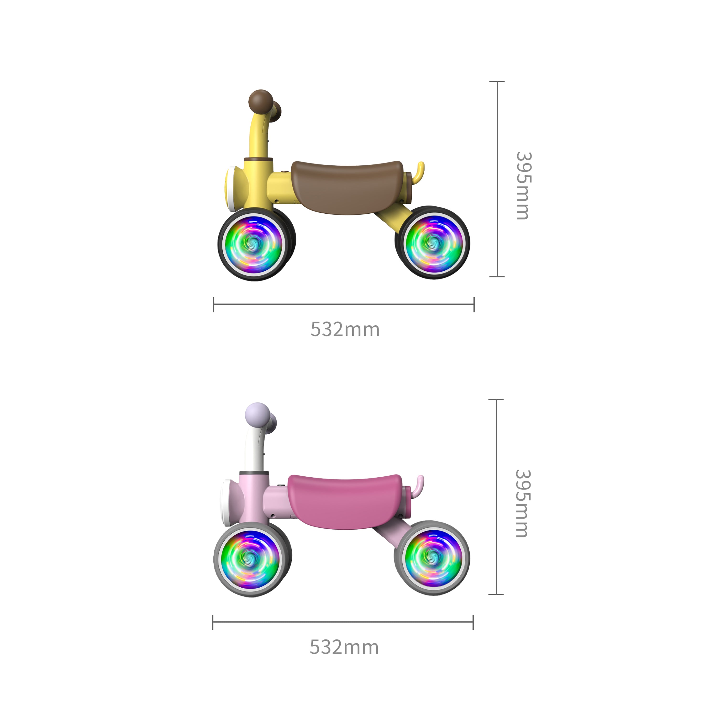 Freddo Nature Navigator Balance Bike - Yellow - Image 10