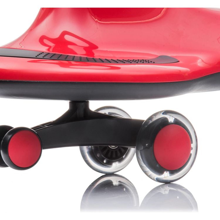 Freddo Toys Swing Car with Flashing Wheels - Red - Image 6