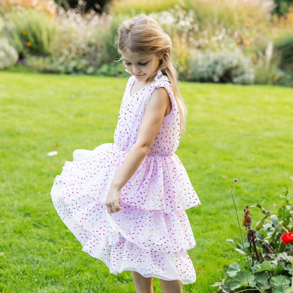 Alternative view of Funfetti Dress - Size 5-6 Years