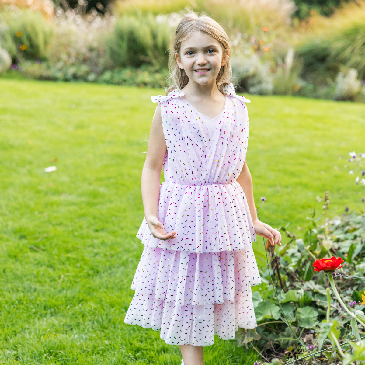 Alternative view of Funfetti Dress - Size 7-8 Years