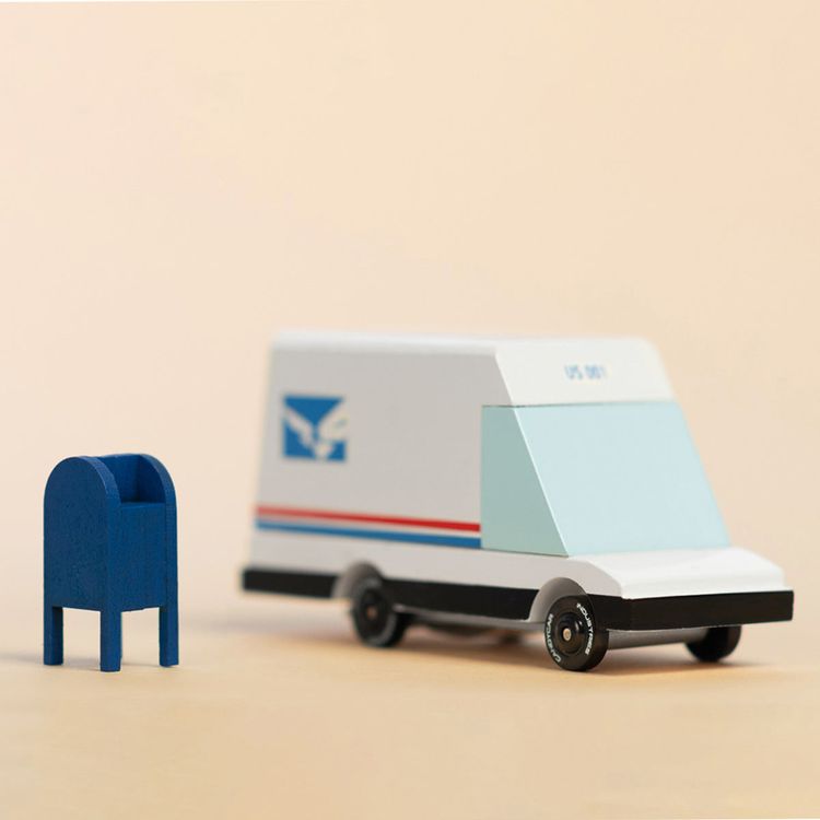 Alternative view of Futuristic Mail Van Toy Car