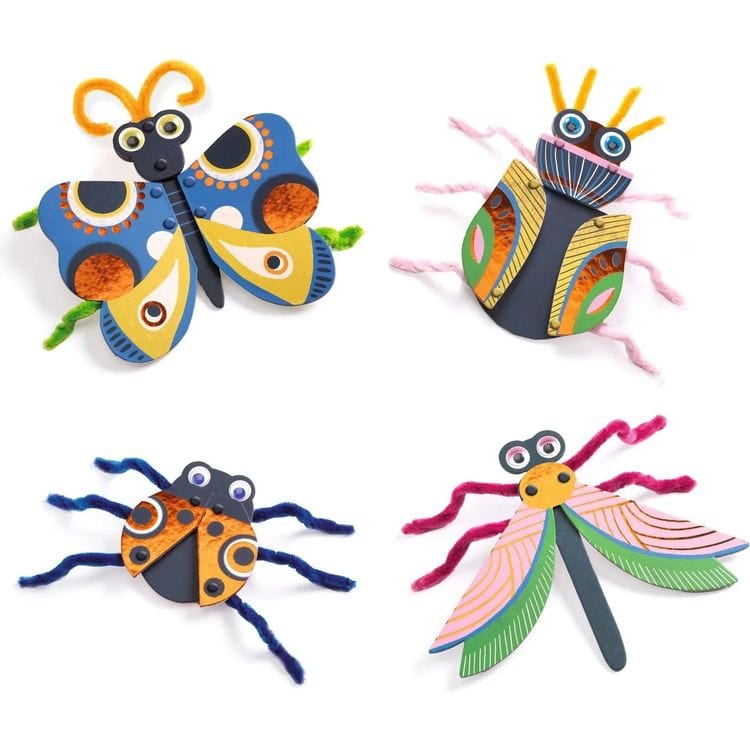 Alternative view of Fuzzy Bugs 3D Collage
