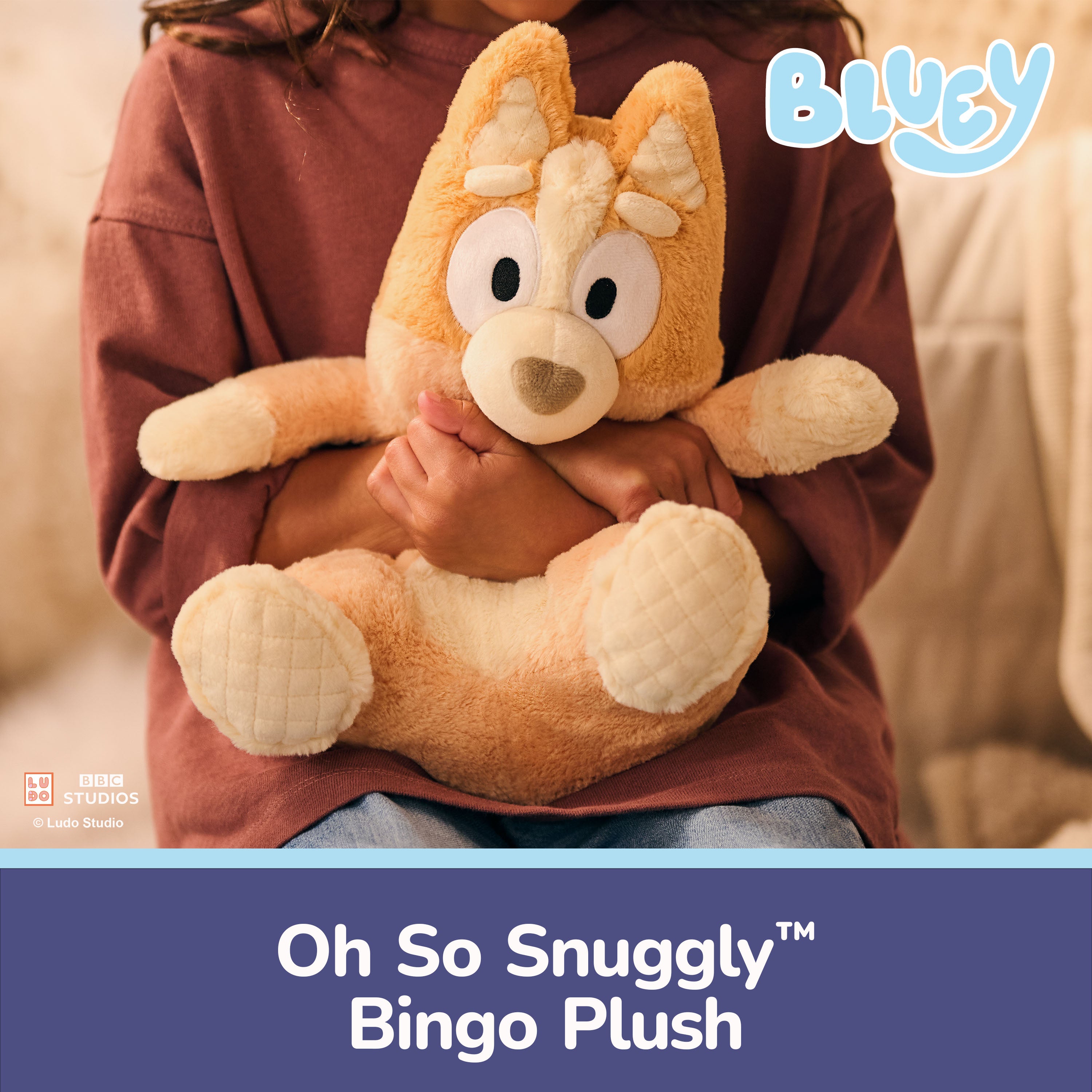 GUND Bingo Oh So Snuggly Plush - 12.5" - Image 5