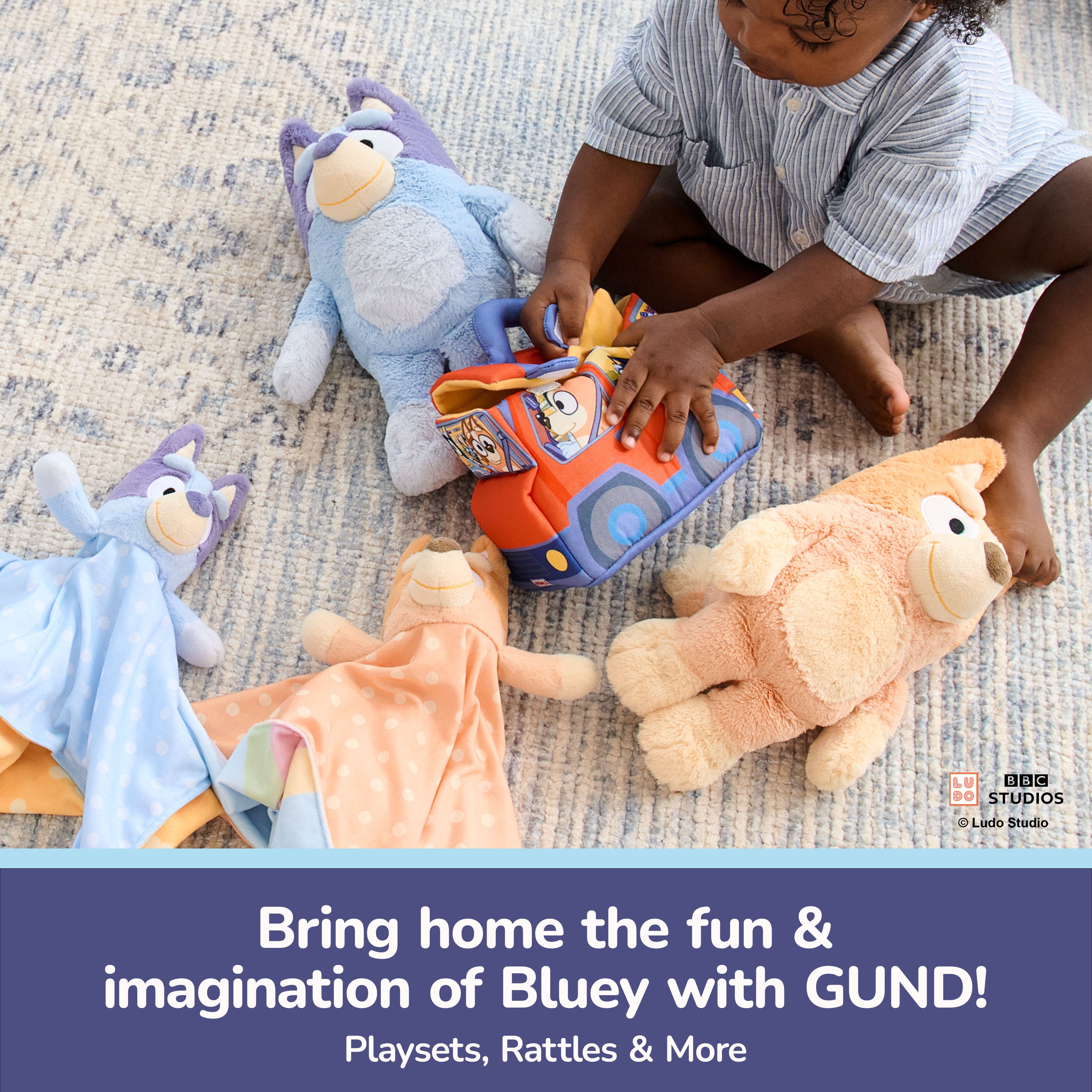 GUND Bingo Oh So Snuggly Plush - 12.5" - Image 7
