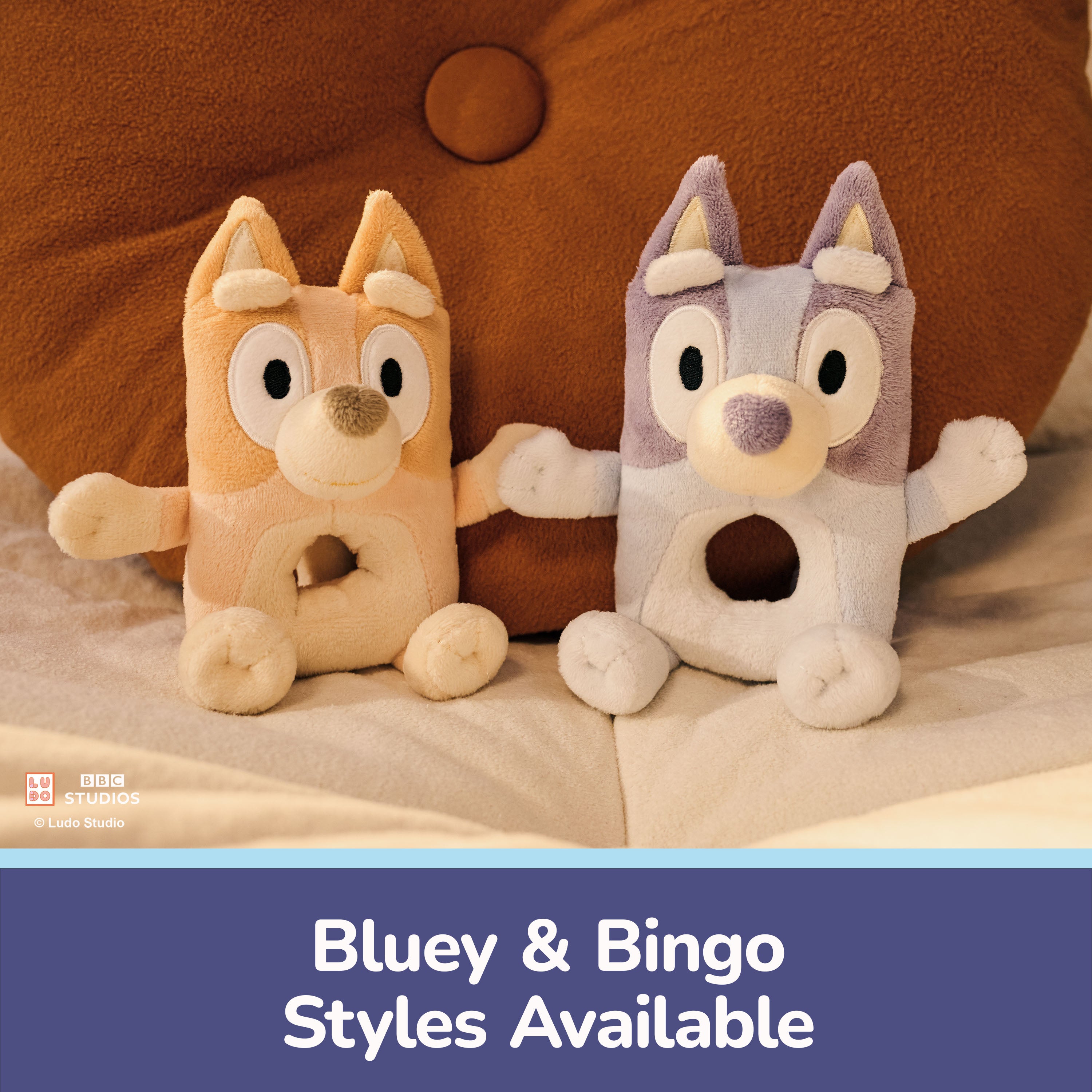 GUND Bingo Plush Ring Rattle - 6" - Image 6