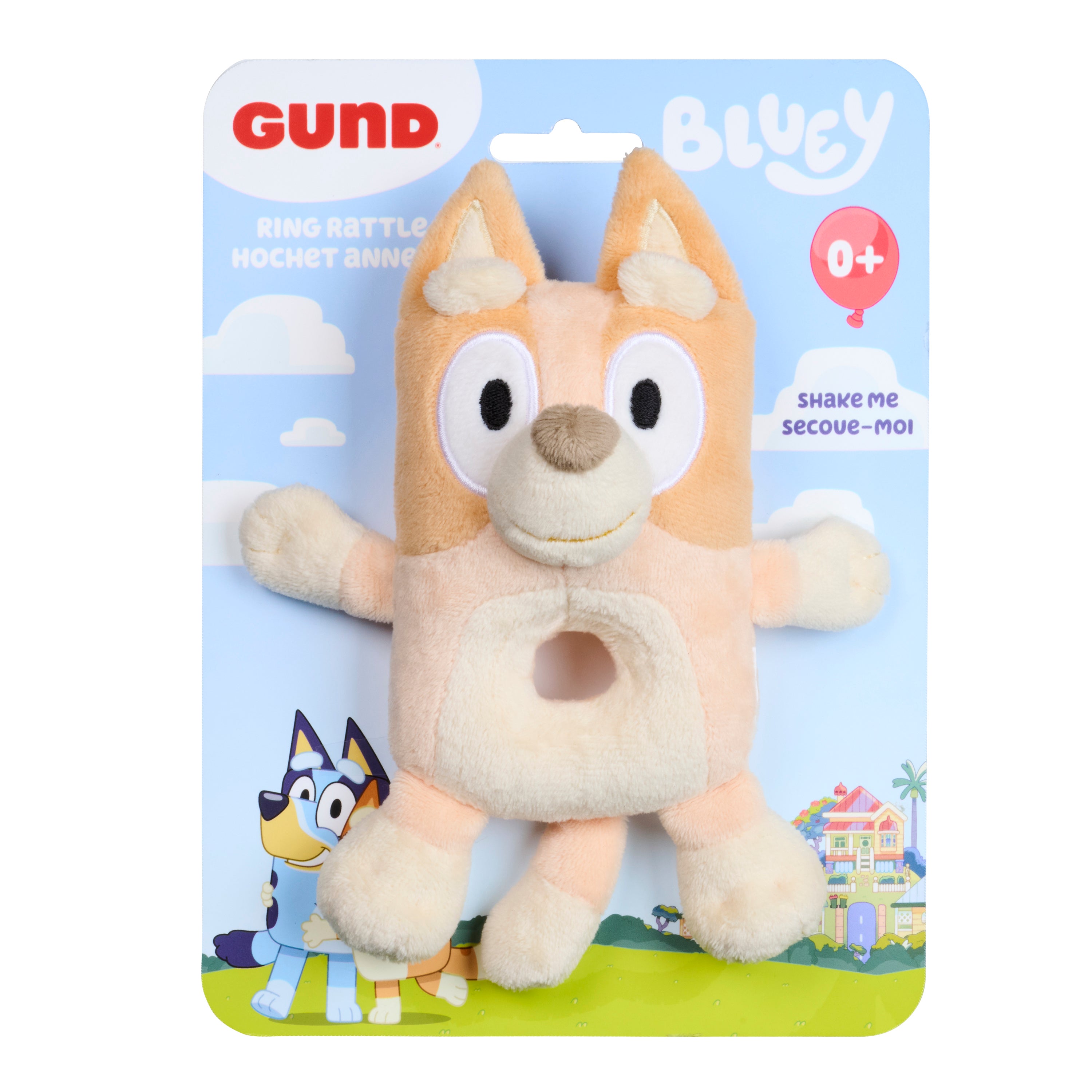 GUND Bingo Plush Ring Rattle - 6" - Image 10