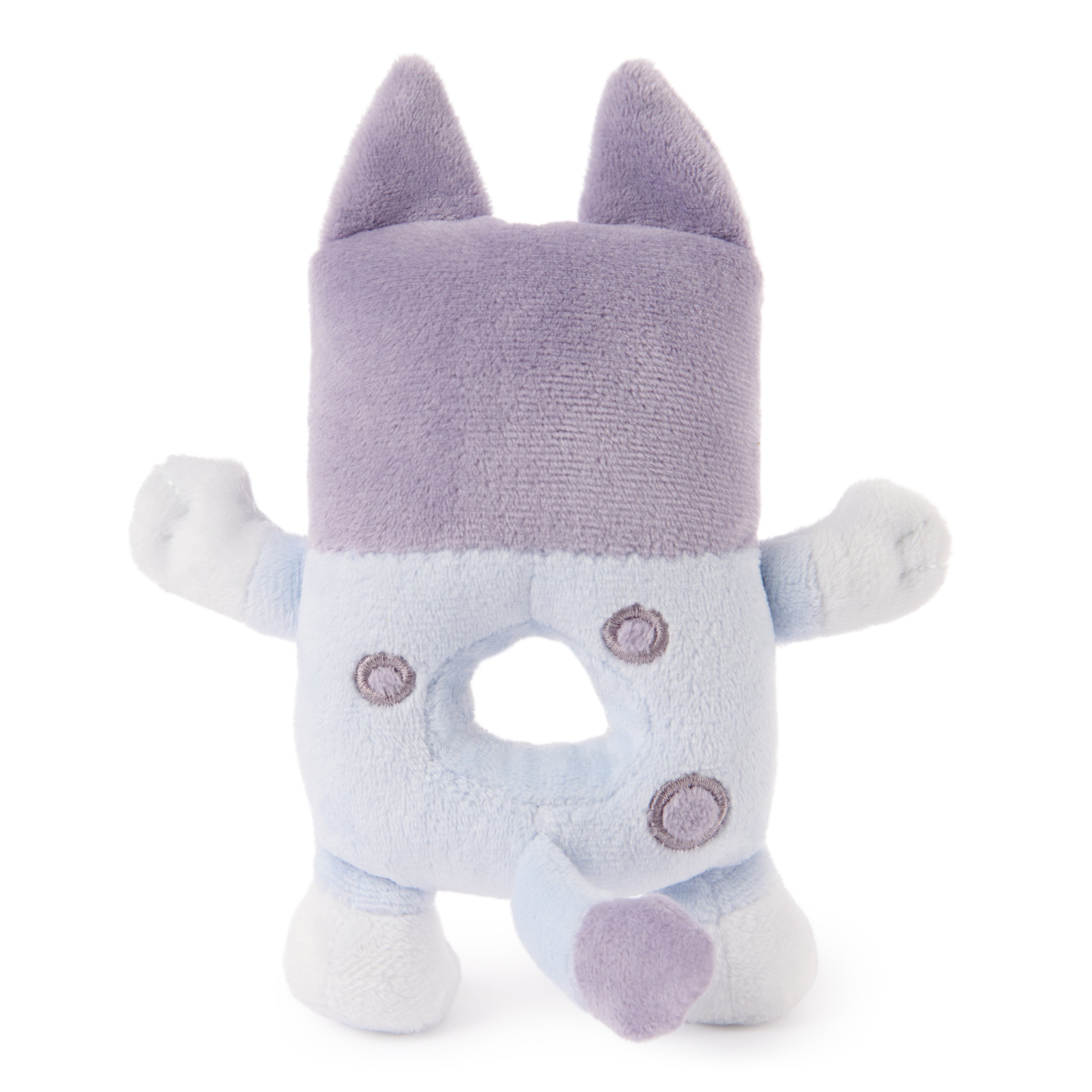 GUND Bluey Plush Ring Rattle - 6" - Image 8