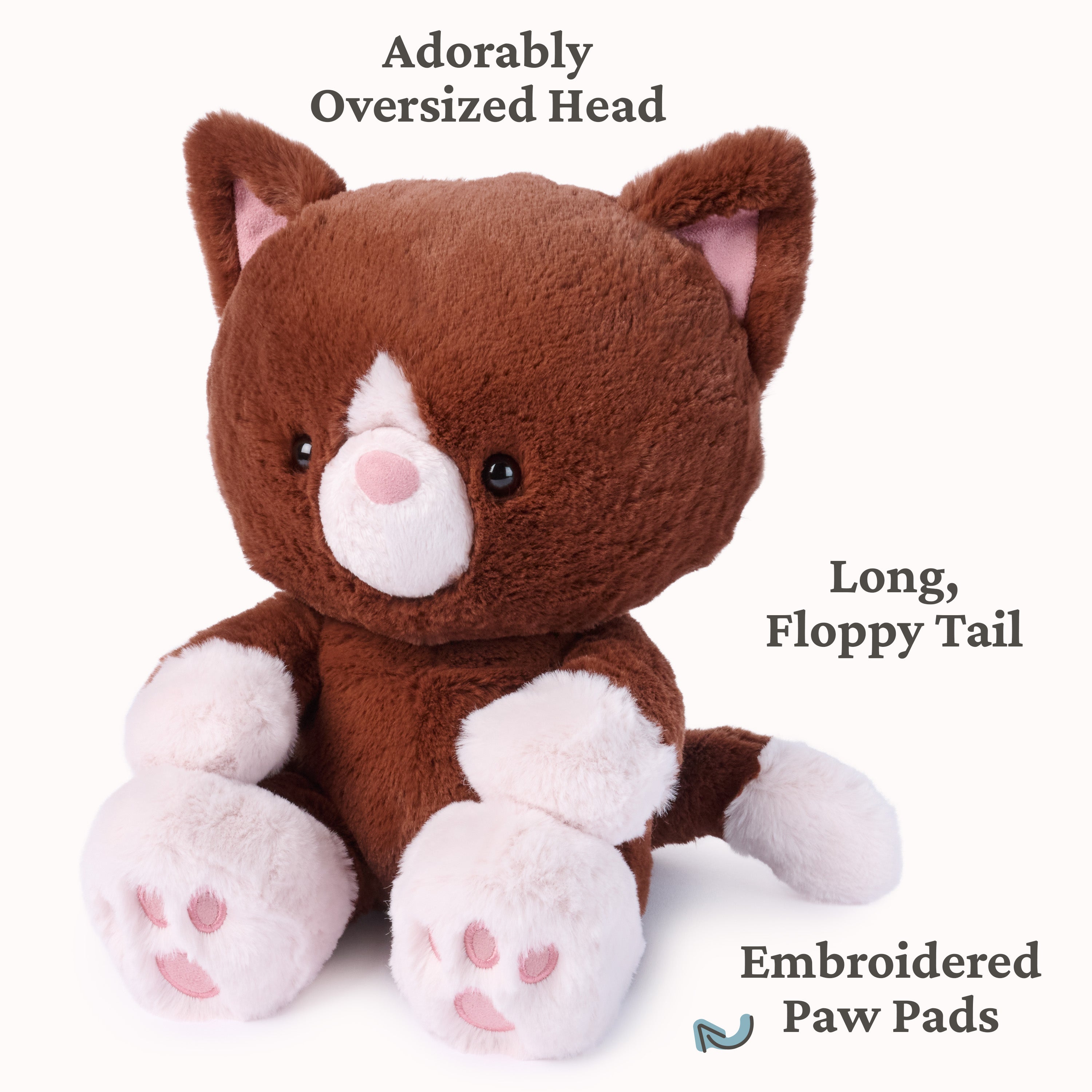 GUND Hazel Kitten Plush - 12" - Image 6