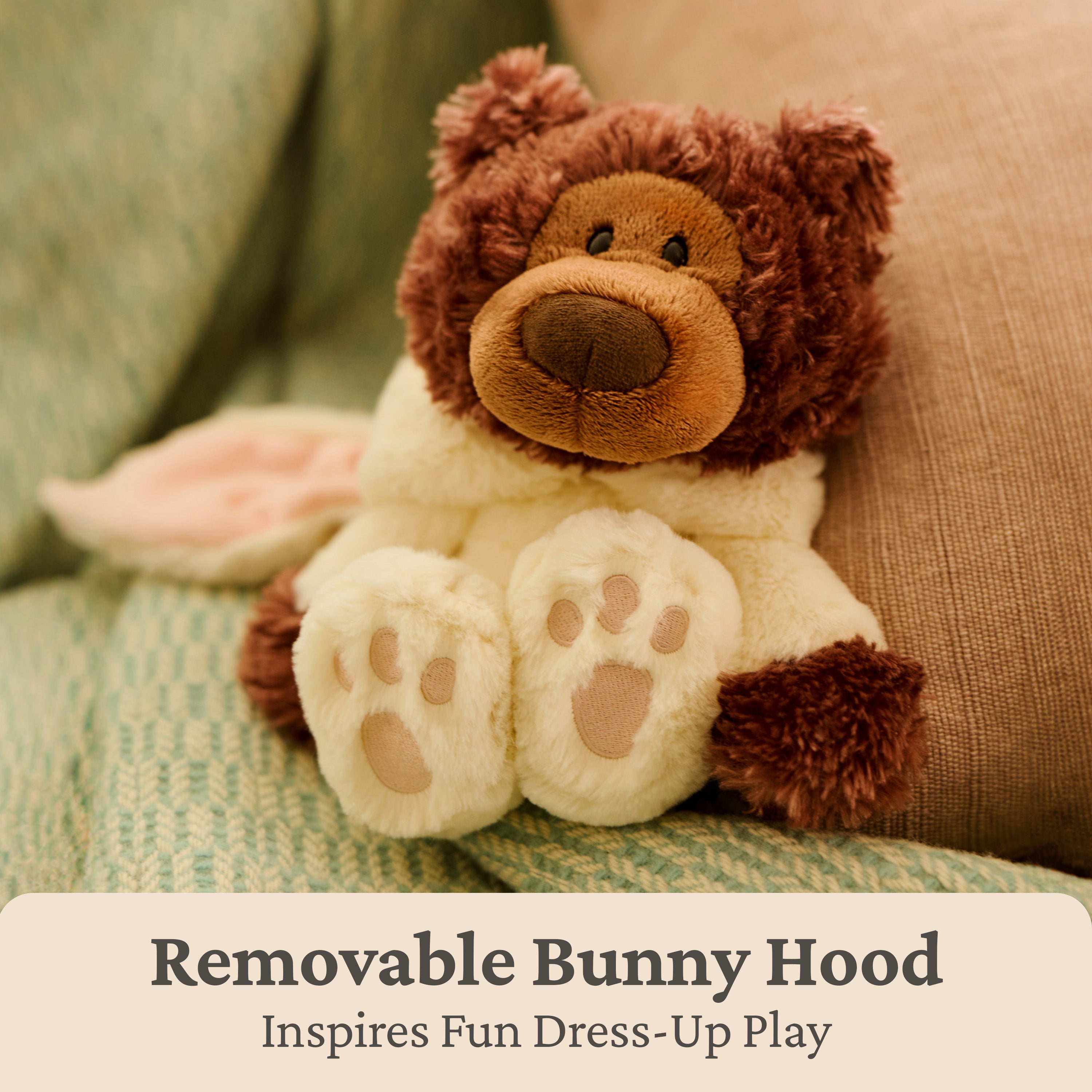 GUND Philbin Bunny Teddy Bear Plush - 10" - Image 5