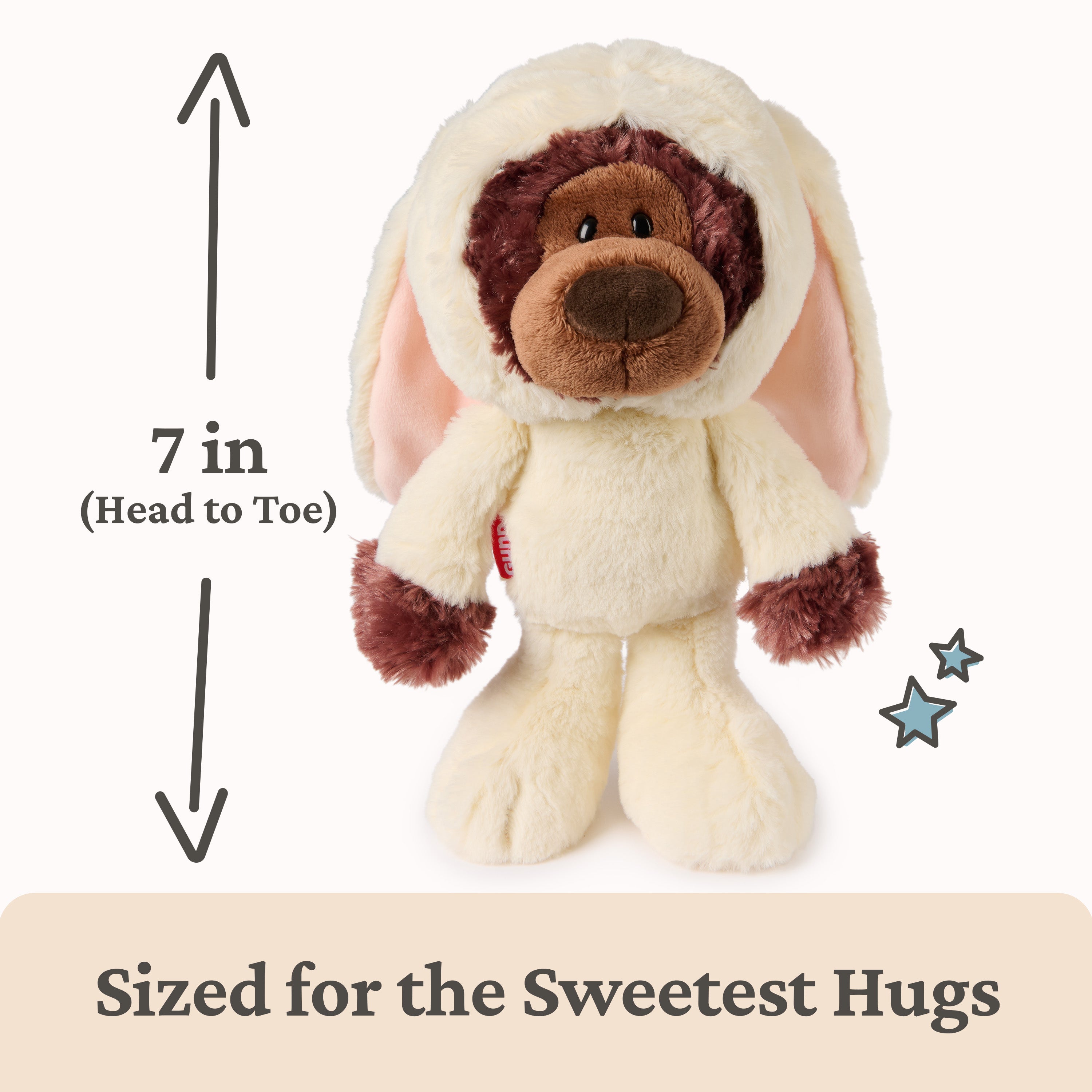 GUND Philbin Bunny Teddy Bear Plush - 10" - Image 8