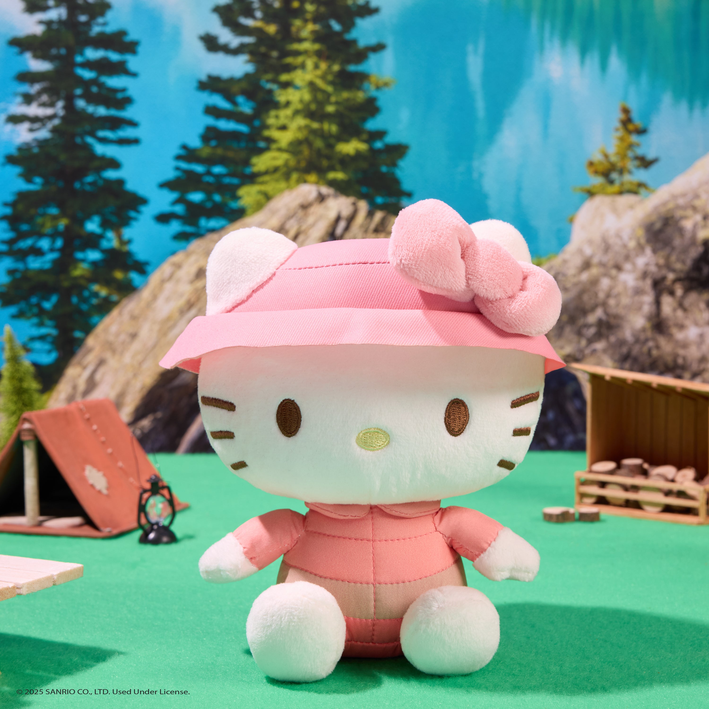 Alternative view of GUND Sanrio Hello Kitty Camping Plush - 6"