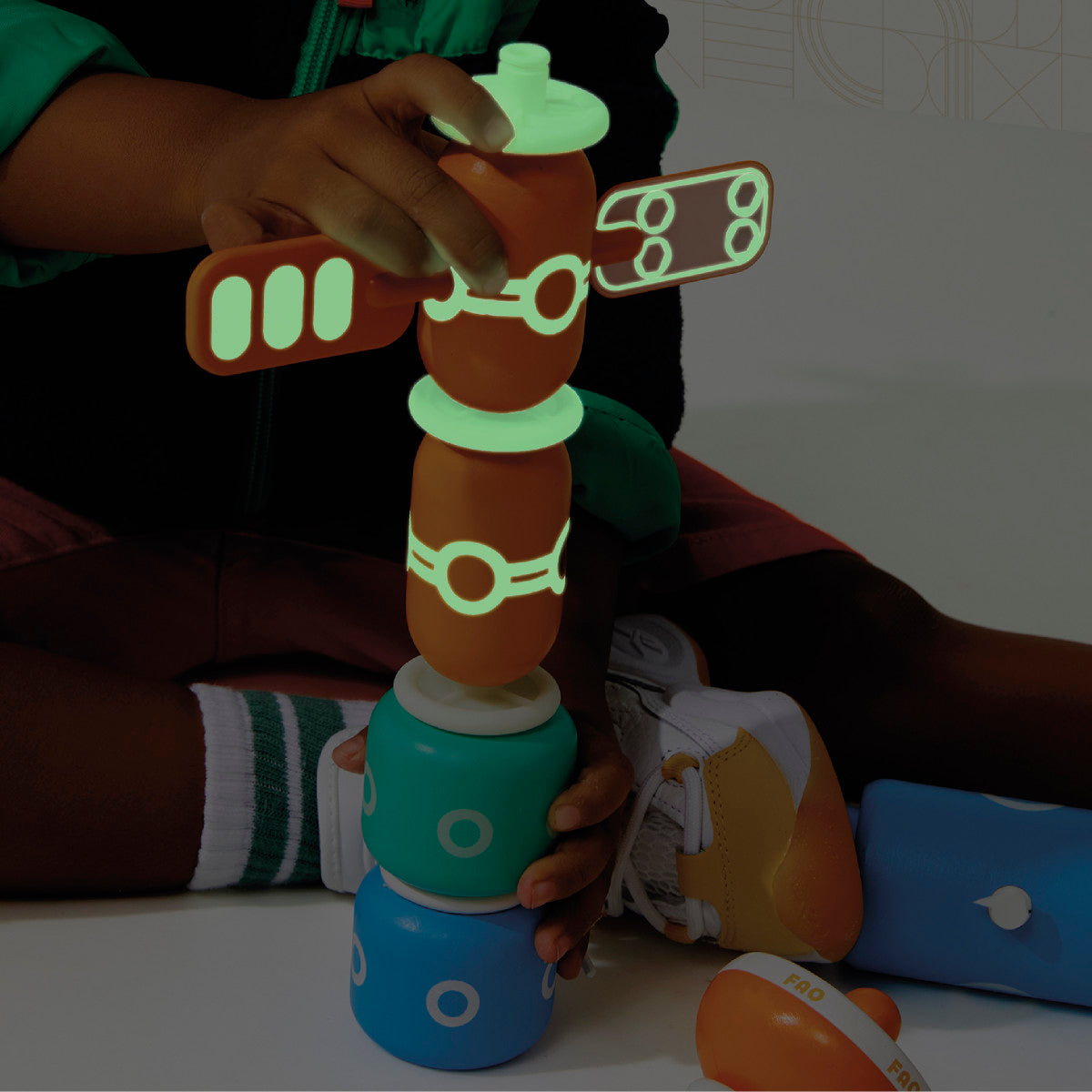 Galaxy Glow Space Blocks Construction Set - Image 3
