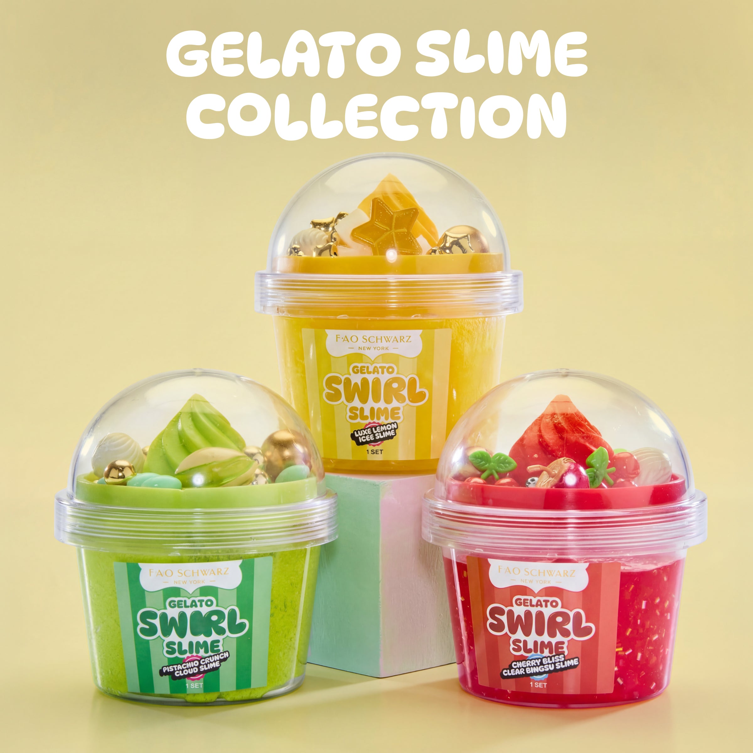 Gelato Swirl Slime – Luxe Lemon Icee Slime - Image 5