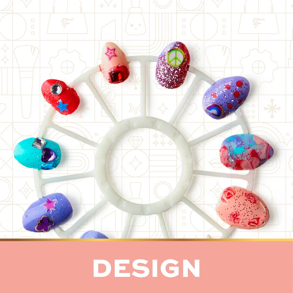 Glitz & Glam Nail Studio Custom Press-On Nail Kit - Image 5