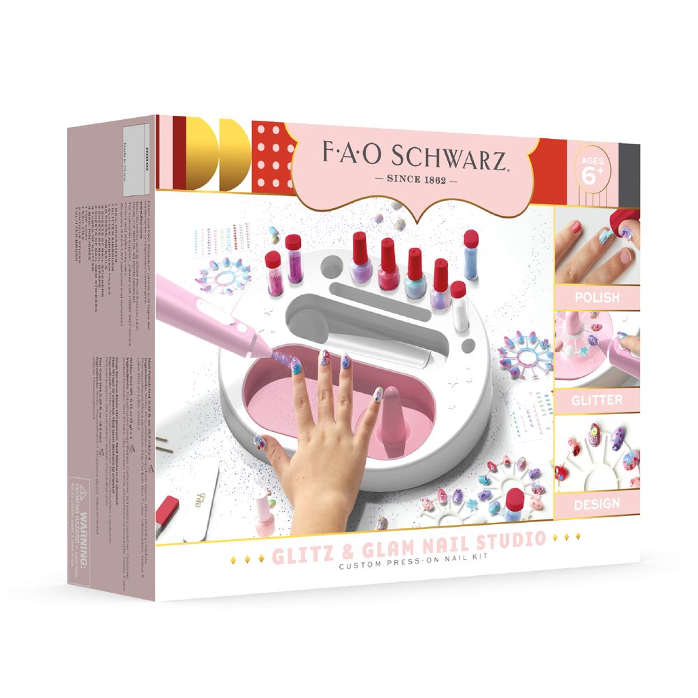 Glitz & Glam Nail Studio Custom Press-On Nail Kit - Image 8