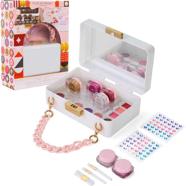 Glitz & Glam Portable Vanity Makeup Case