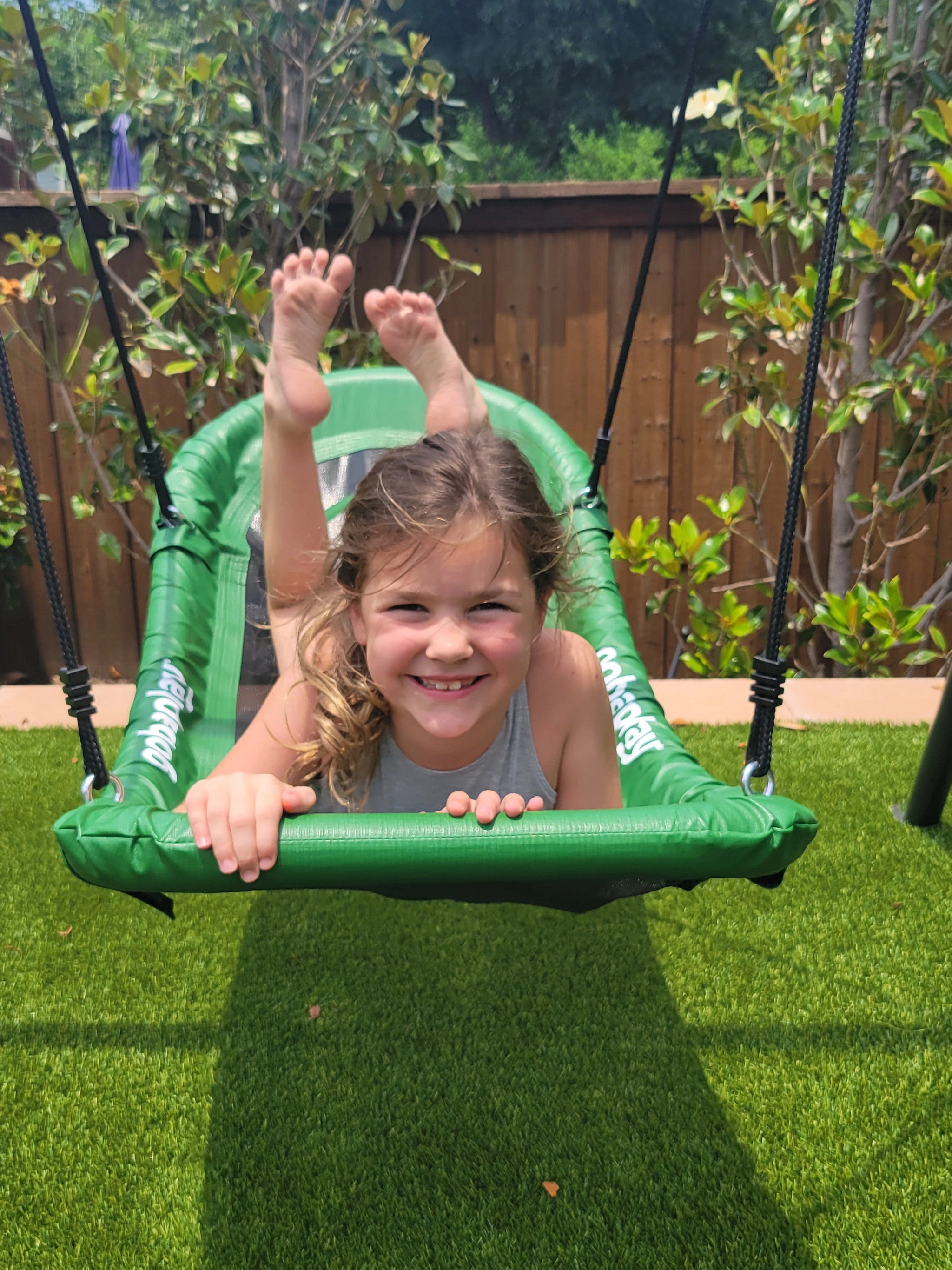 Alternative view of Gobaplay FlyMax Boat Tree Swing