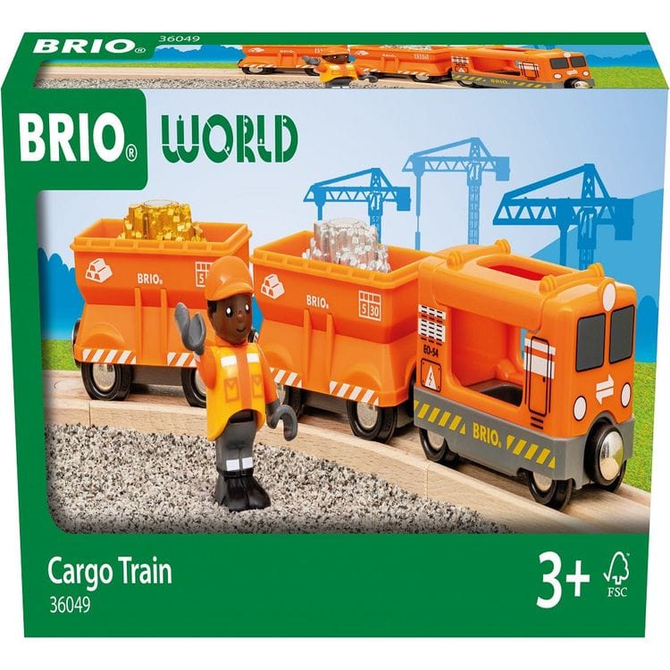Gold Cargo Train